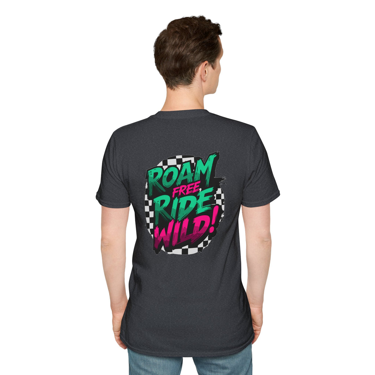 Roam Free, Ride Wild Logo - Unisex T-Shirt