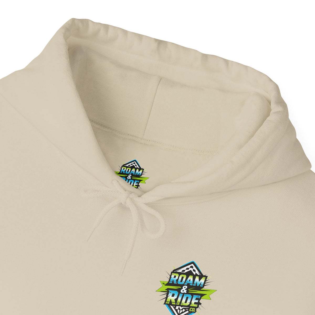 Roam & Ride Co. Blue Green Logo - Unisex Heavy Blend Hoodie