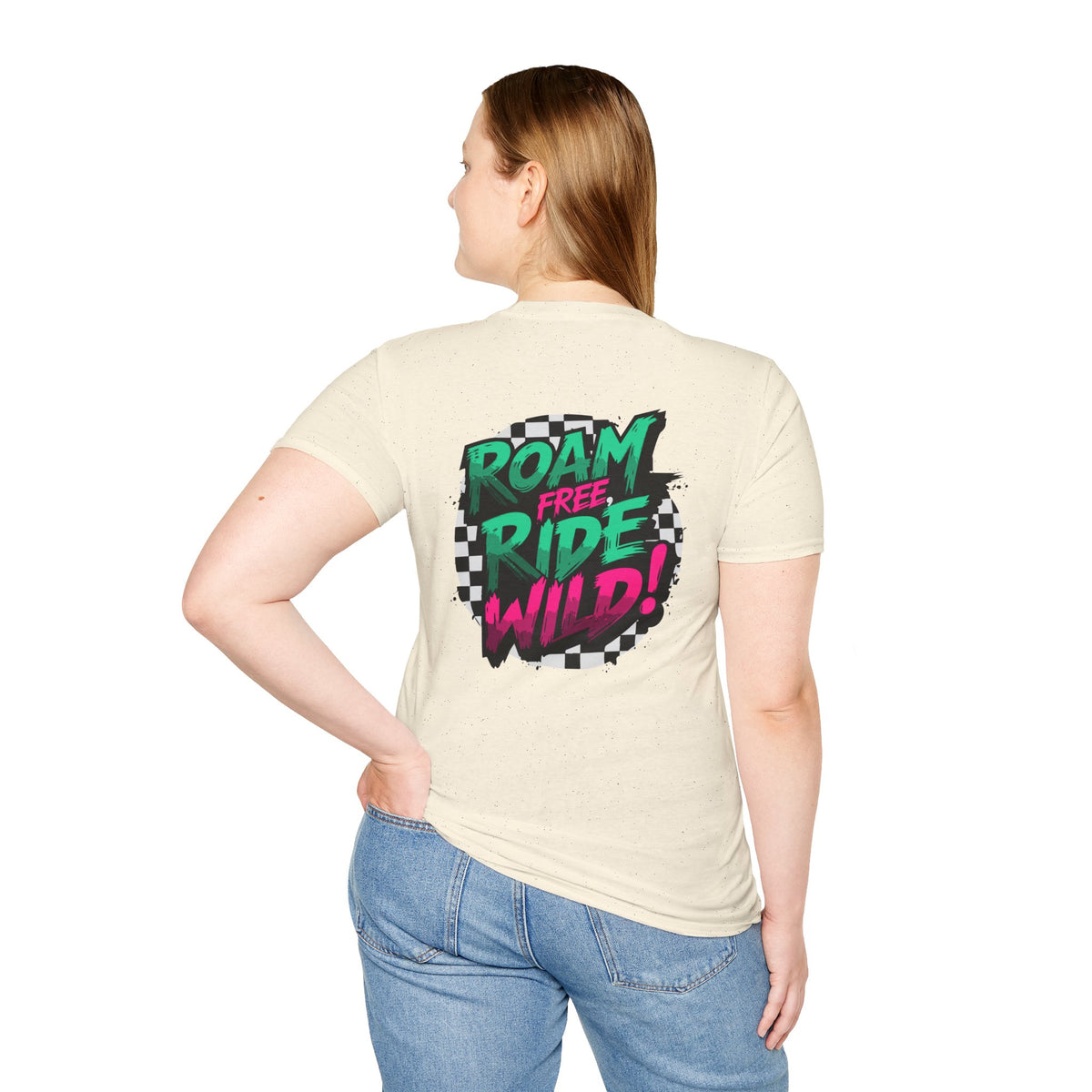 Roam Free, Ride Wild Logo - Unisex T-Shirt