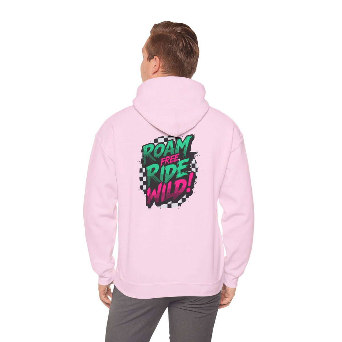 Roam Free, Ride Wild Logo - Unisex Heavy Blend Hoodie