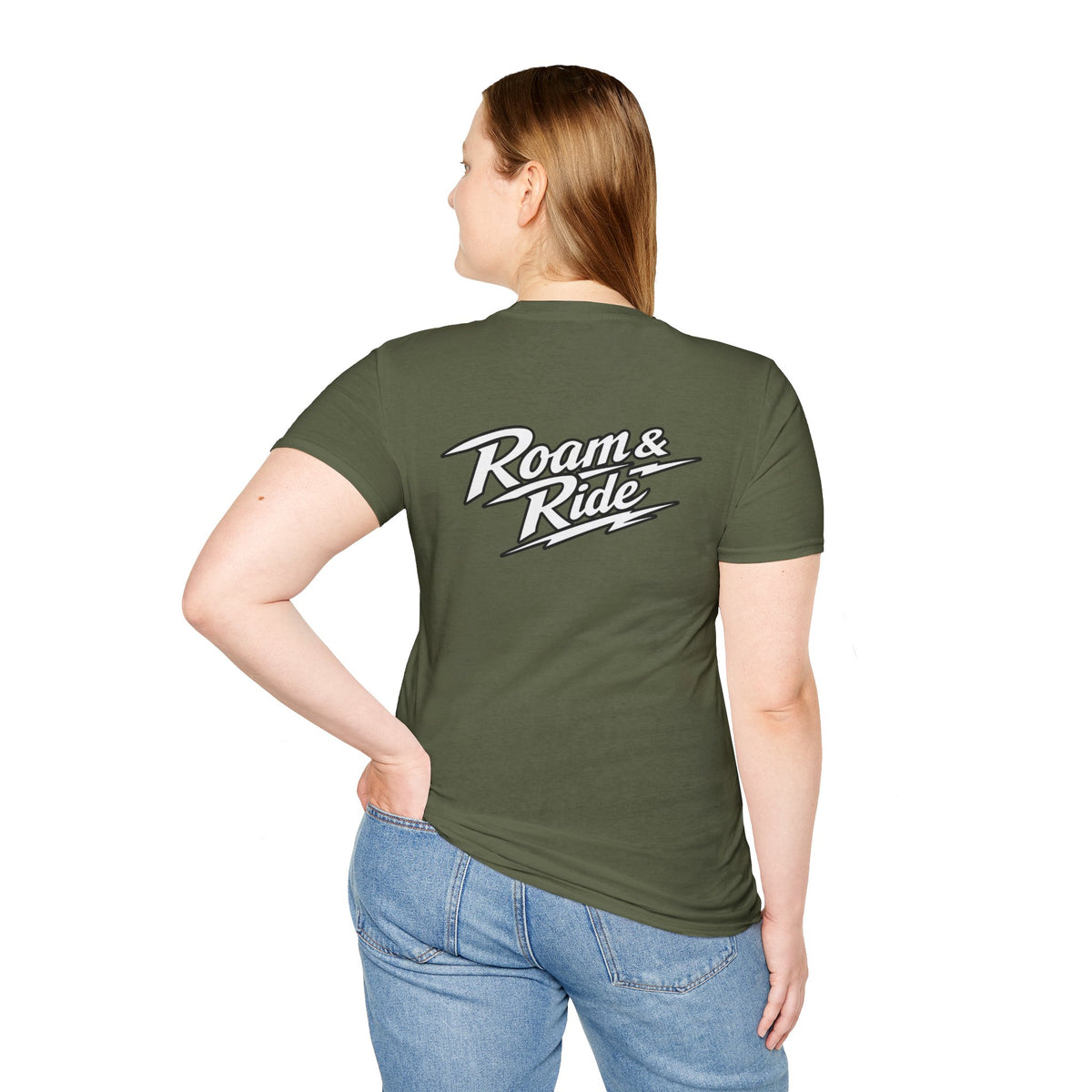 Roam & Ride Co. Lighting Strike Logo - Unisex T-Shirt