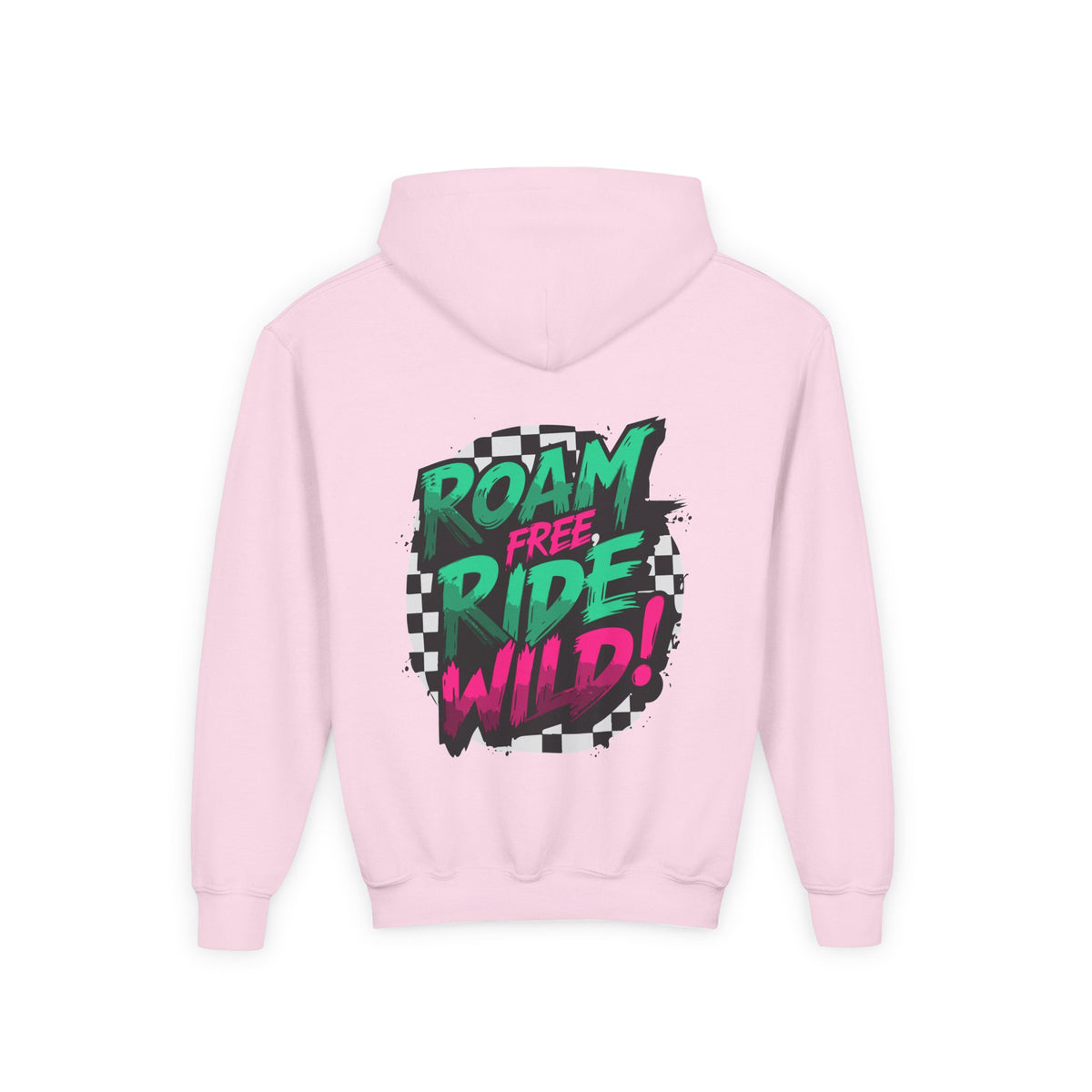 Roam Free, Ride Wild Logo - Youth Hoodie