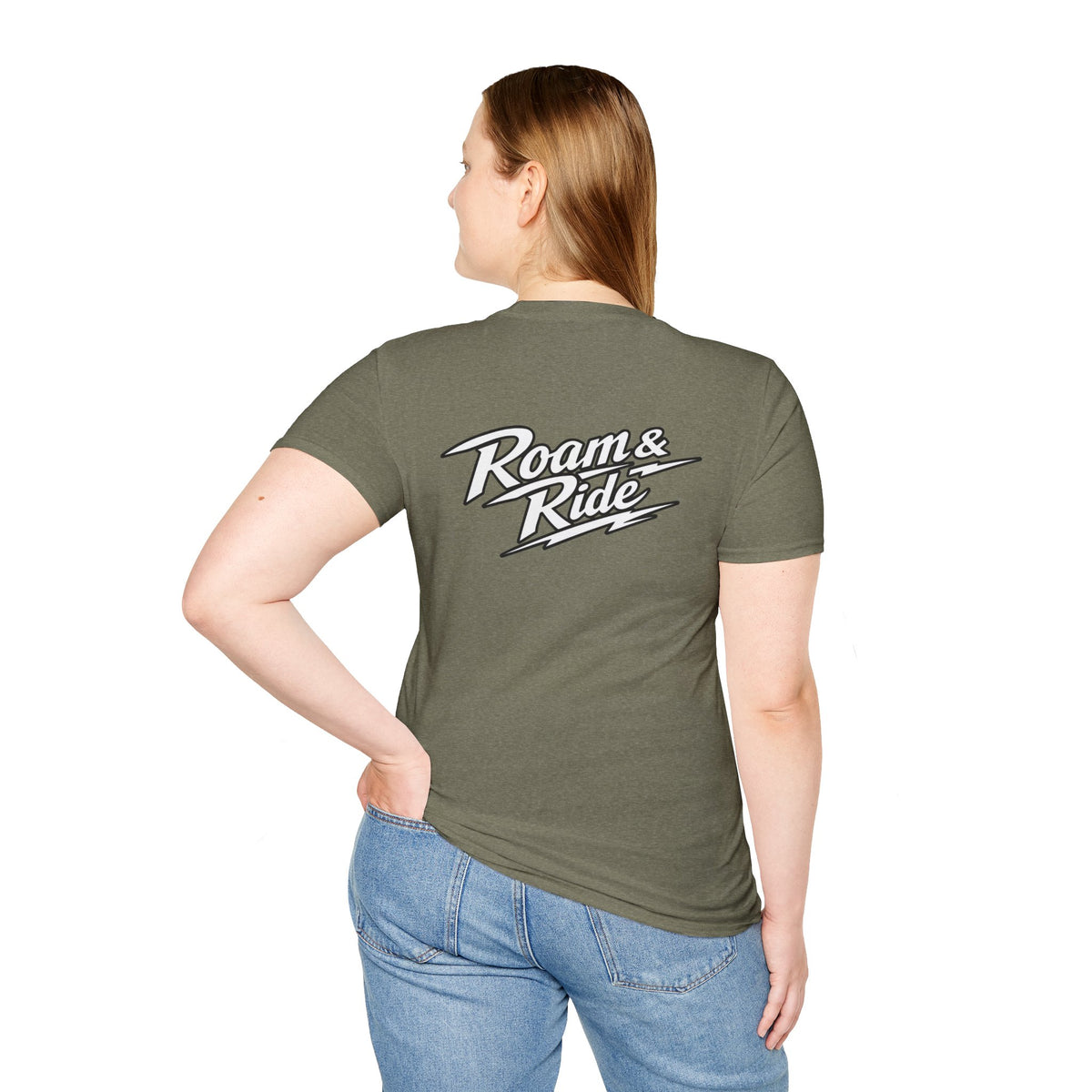 Roam & Ride Co. Lighting Strike Logo - Unisex T-Shirt