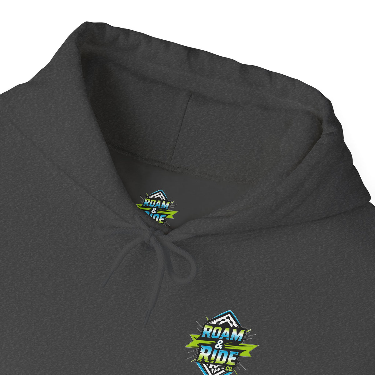 Roam & Ride Co. Blue Green Logo - Unisex Heavy Blend Hoodie