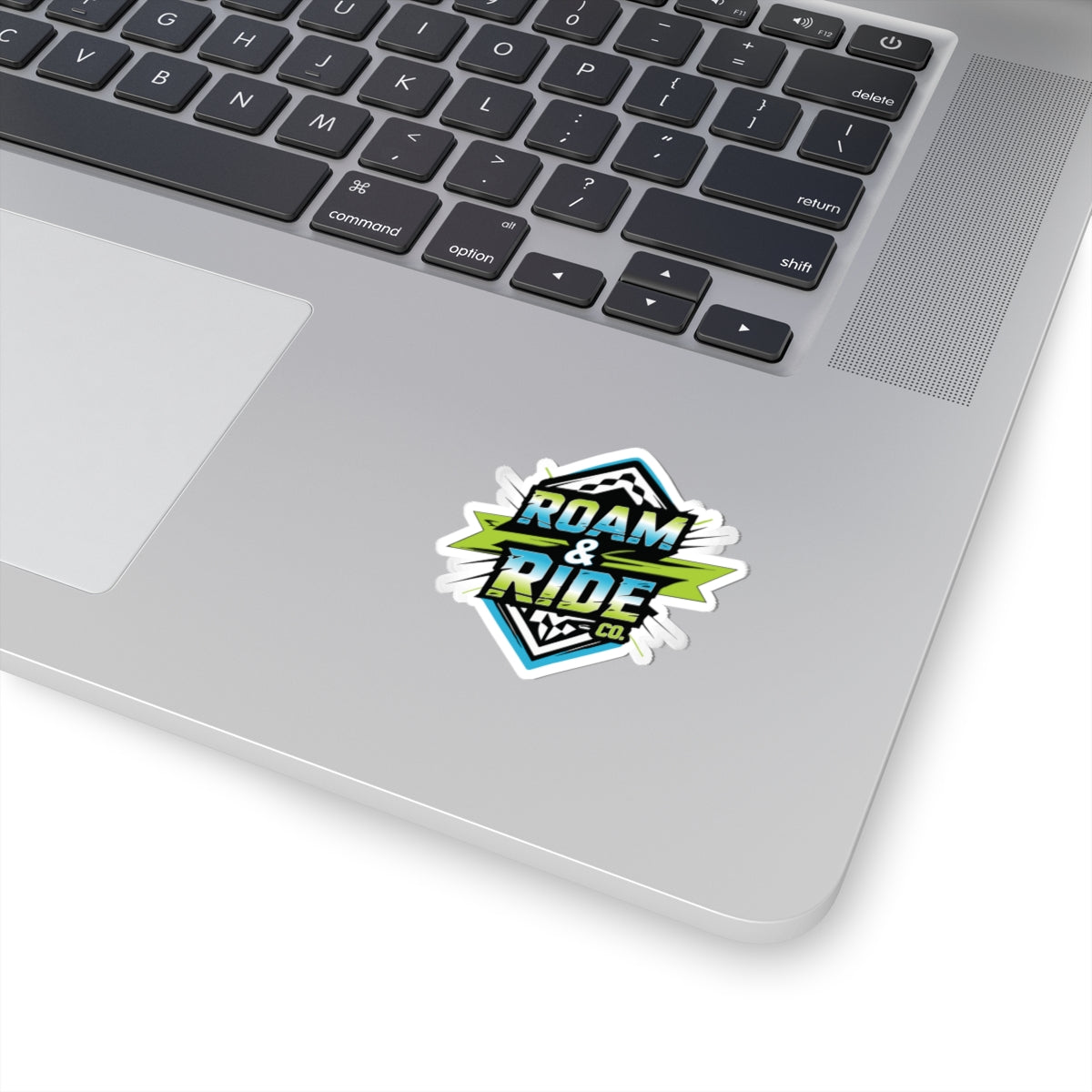 Roam & Ride Co. Blue Green Logo - Stickers