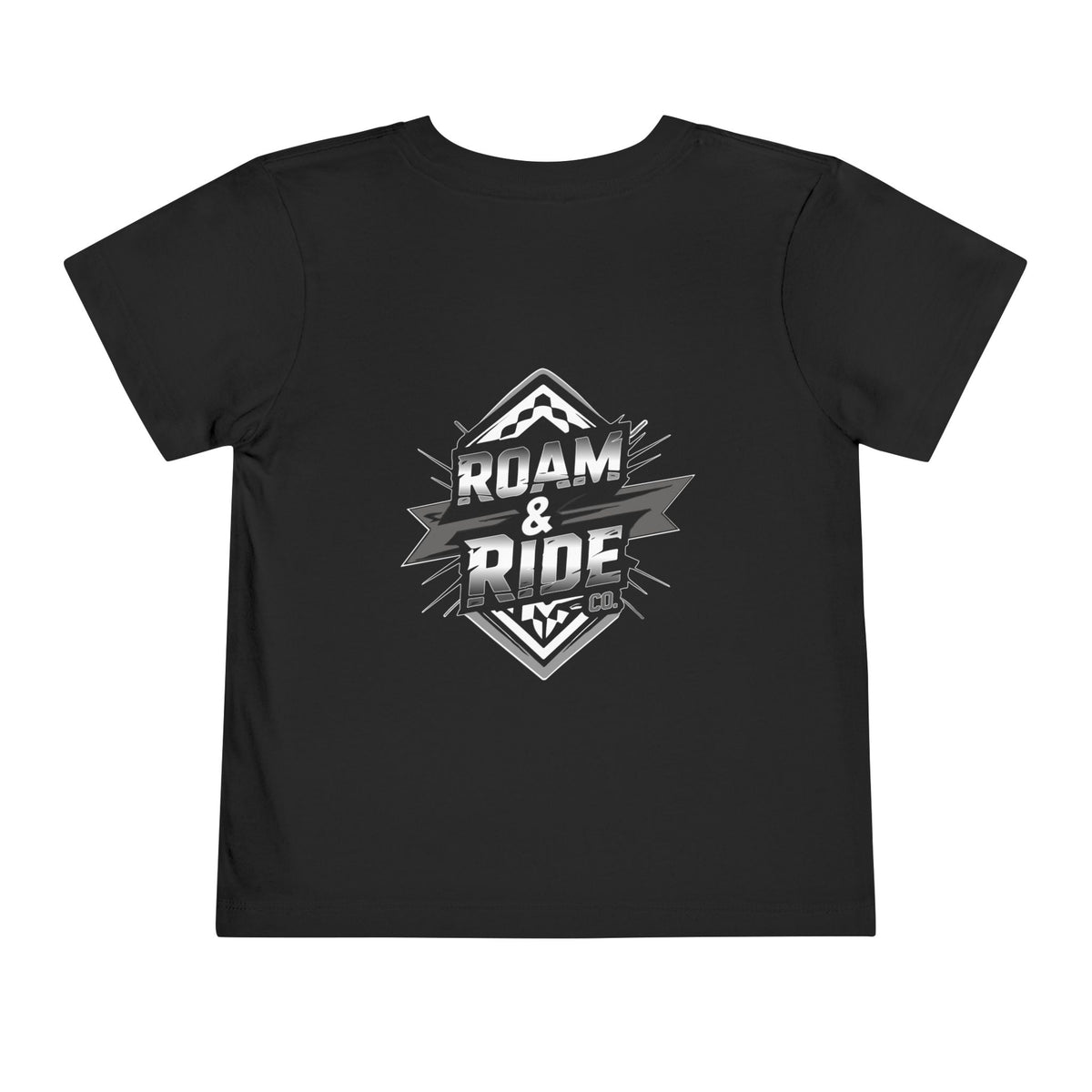 Roam & Ride Co. Grayscale Logo - Toddler T-Shirt