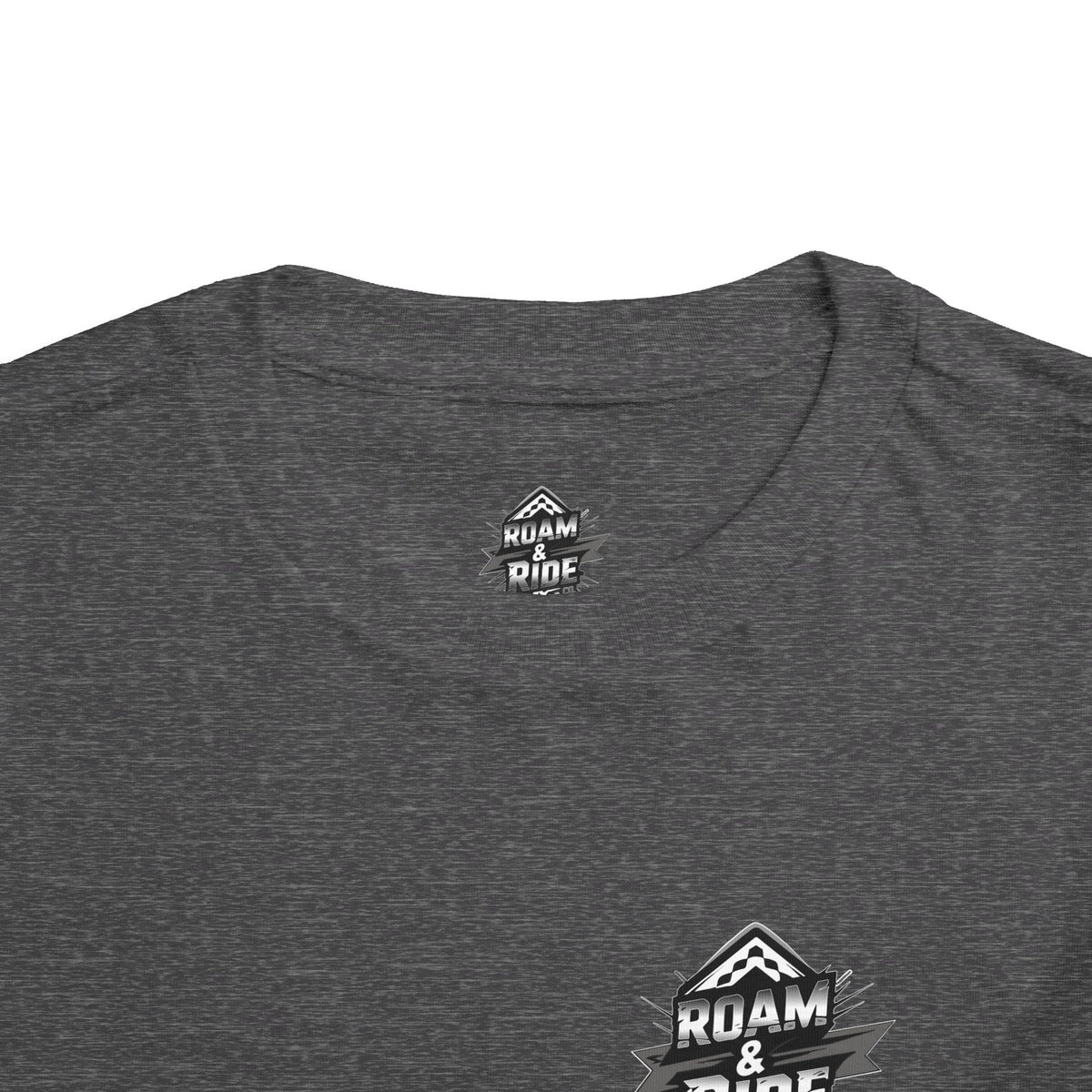 Roam & Ride Co. Grayscale Logo - Toddler T-Shirt