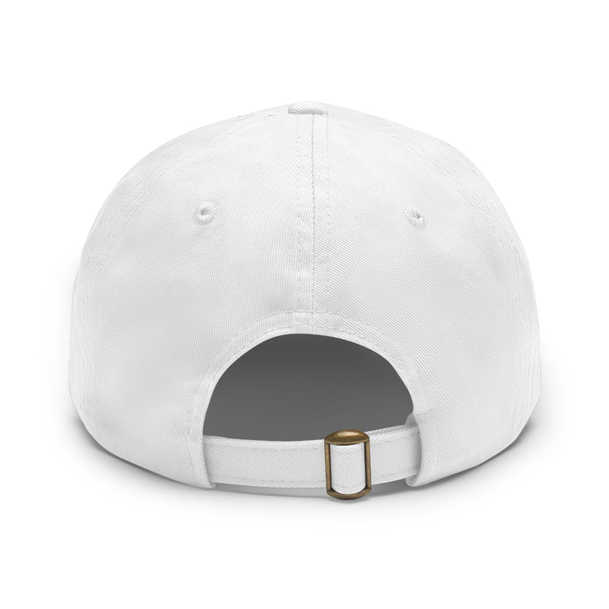 Roam & Ride Co. Grayscale Logo - Leather Patch Hat