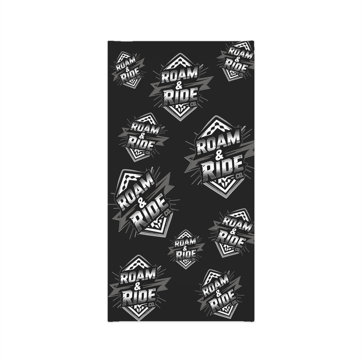 Roam & Ride Co. Grayscale Logo - Neck Gaiter