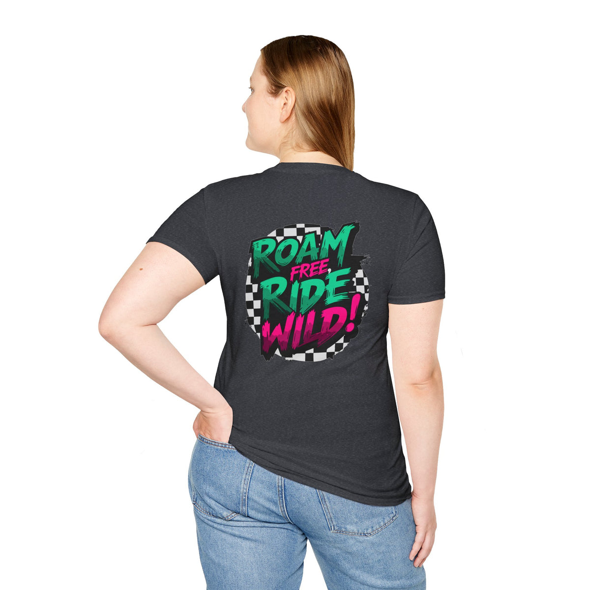 Roam Free, Ride Wild Logo - Unisex T-Shirt