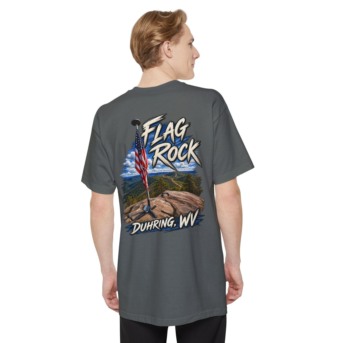 Flag Rock- Big & Tall T-Shirt