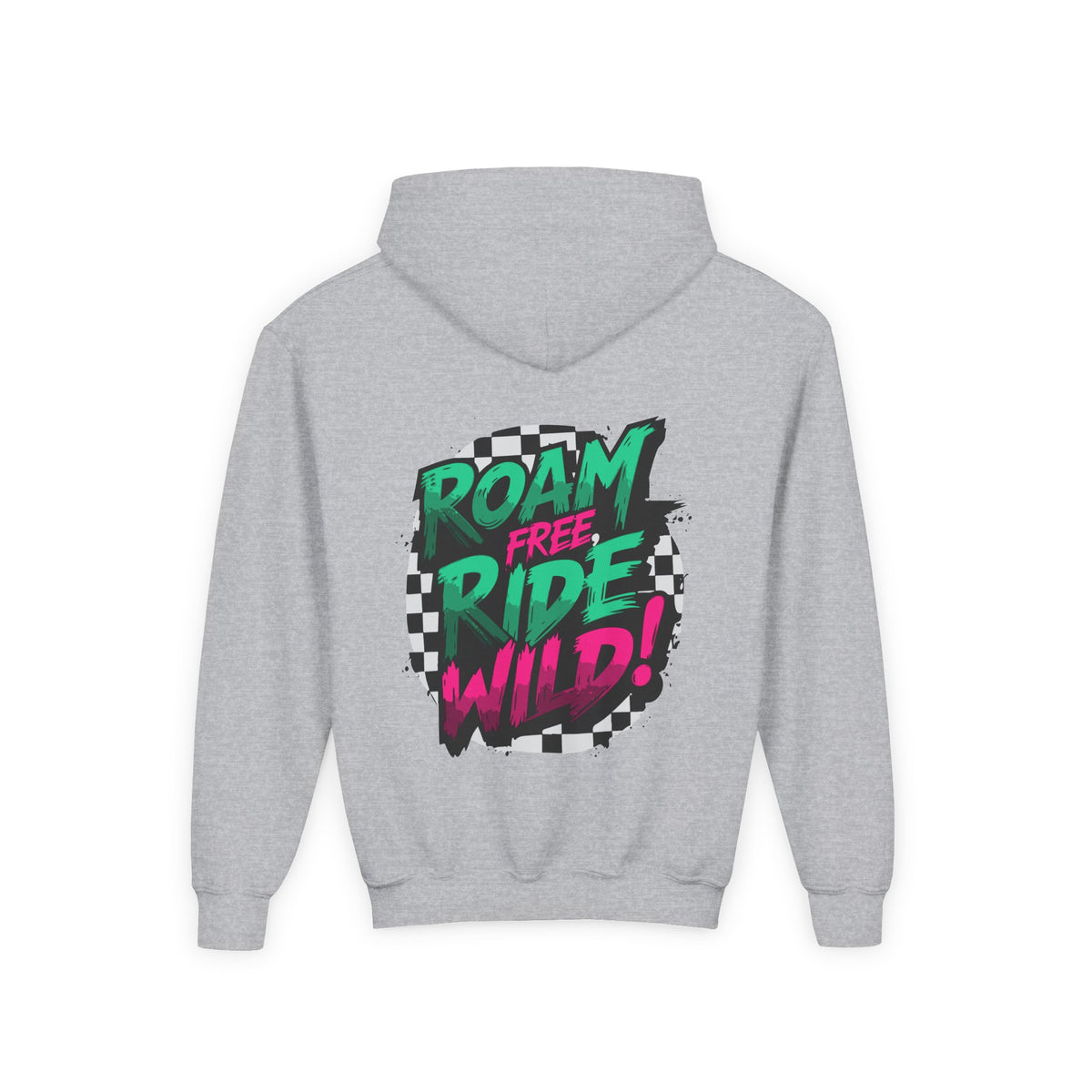 Roam Free, Ride Wild Logo - Youth Hoodie