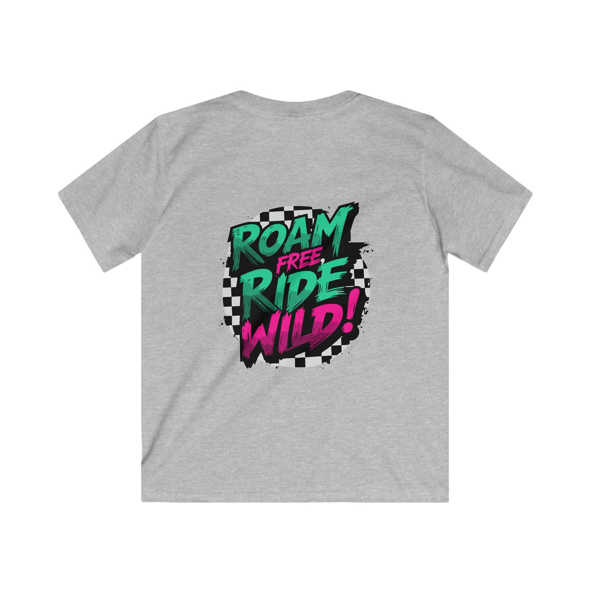 Roam Free, Ride Wild Logo - Youth T-Shirt