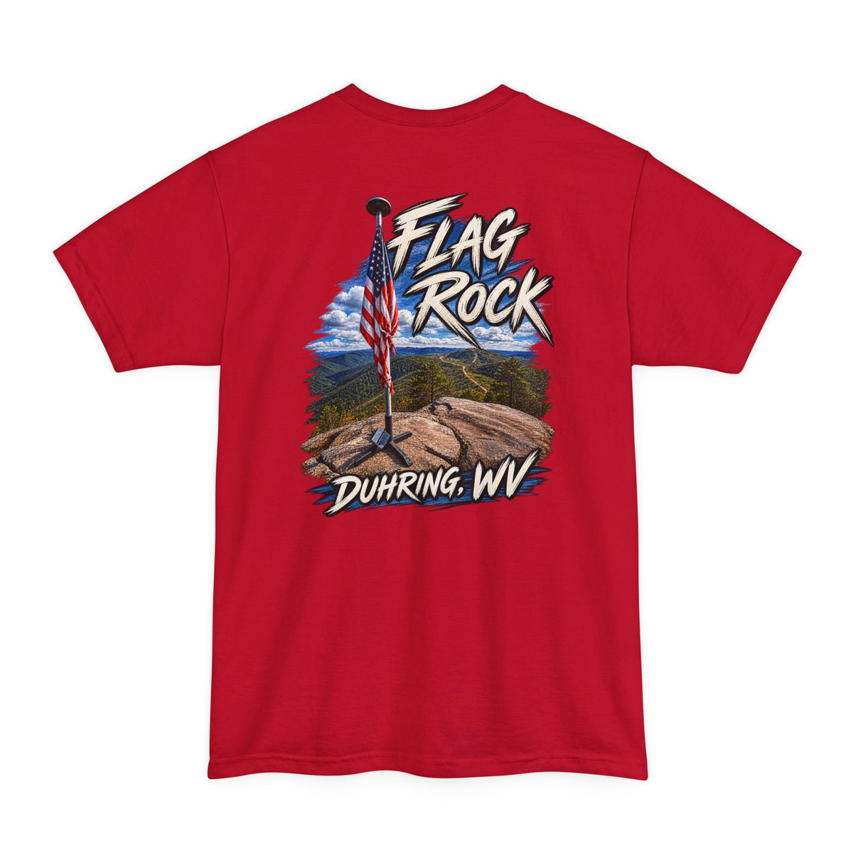 Flag Rock- Big & Tall T-Shirt