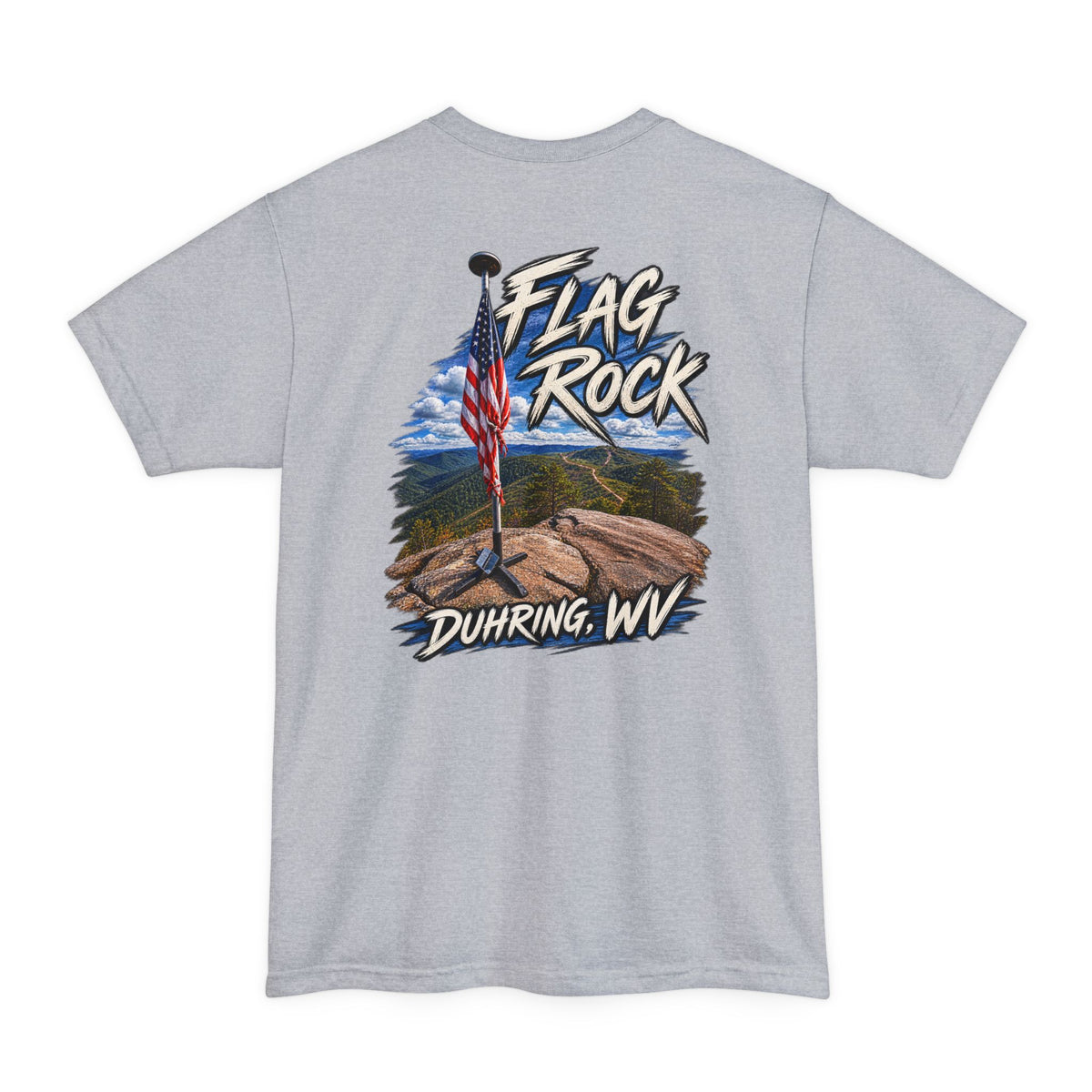 Flag Rock- Big & Tall T-Shirt