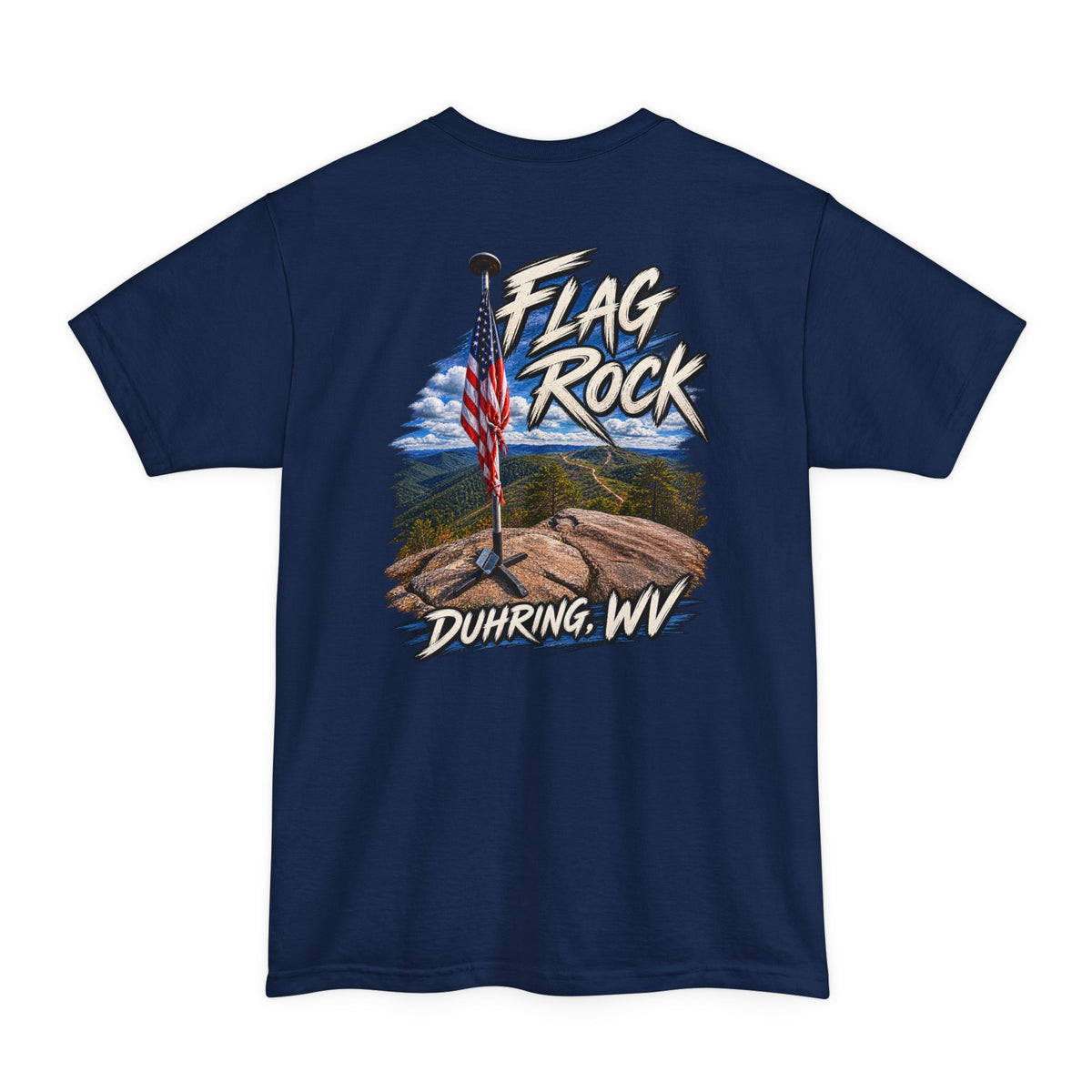 Flag Rock- Big & Tall T-Shirt