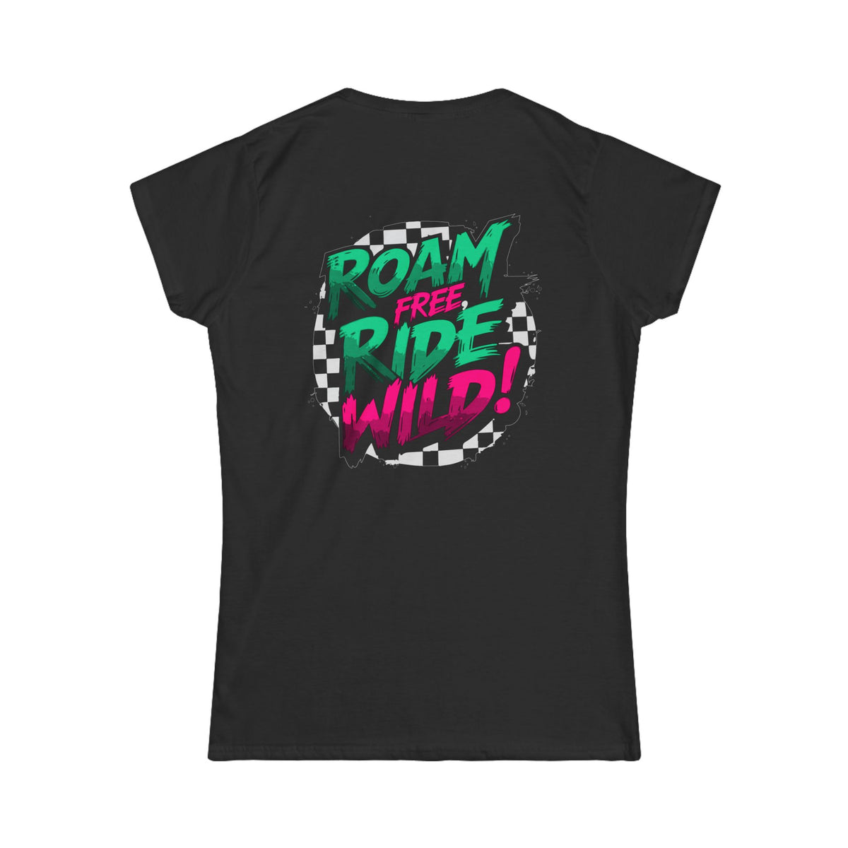 Roam Free, Ride Wild Logo - Women's T-Shirt