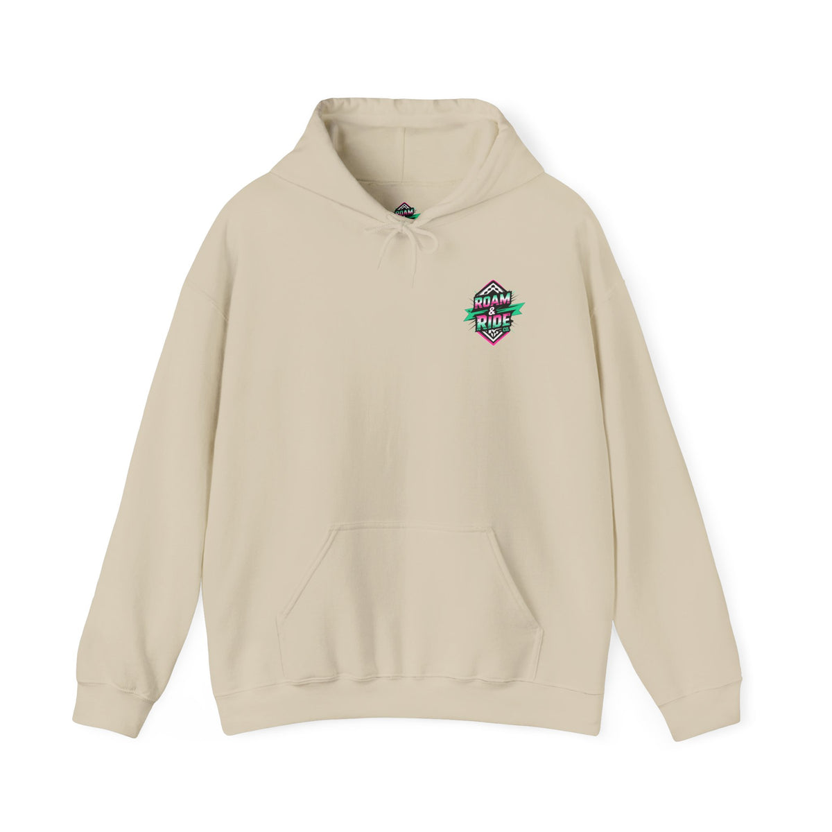 Roam Free, Ride Wild Logo - Unisex Heavy Blend Hoodie