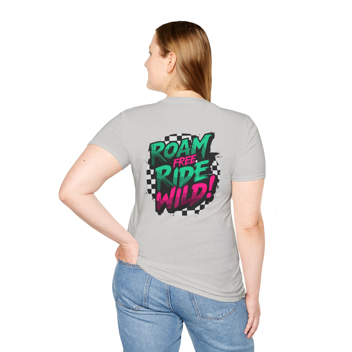 Roam Free, Ride Wild Logo - Unisex T-Shirt