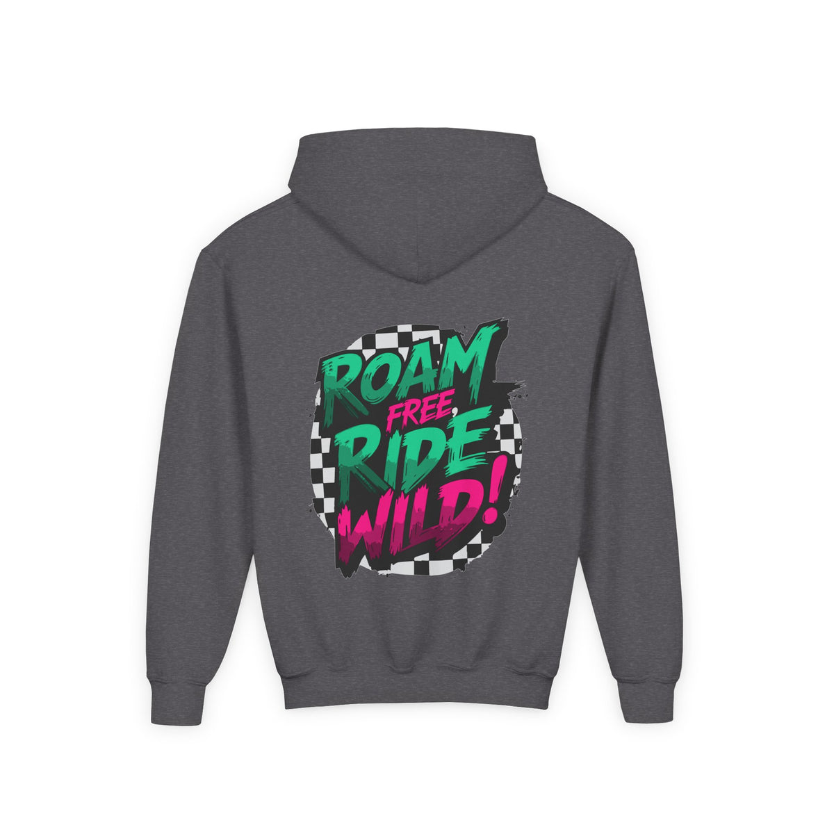 Roam Free, Ride Wild Logo - Youth Hoodie