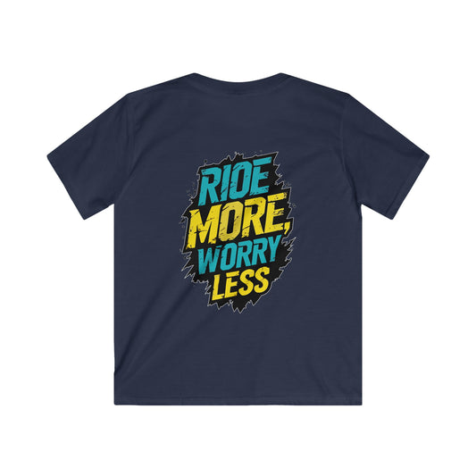 Ride More Worry Less - Youth T-Shirt