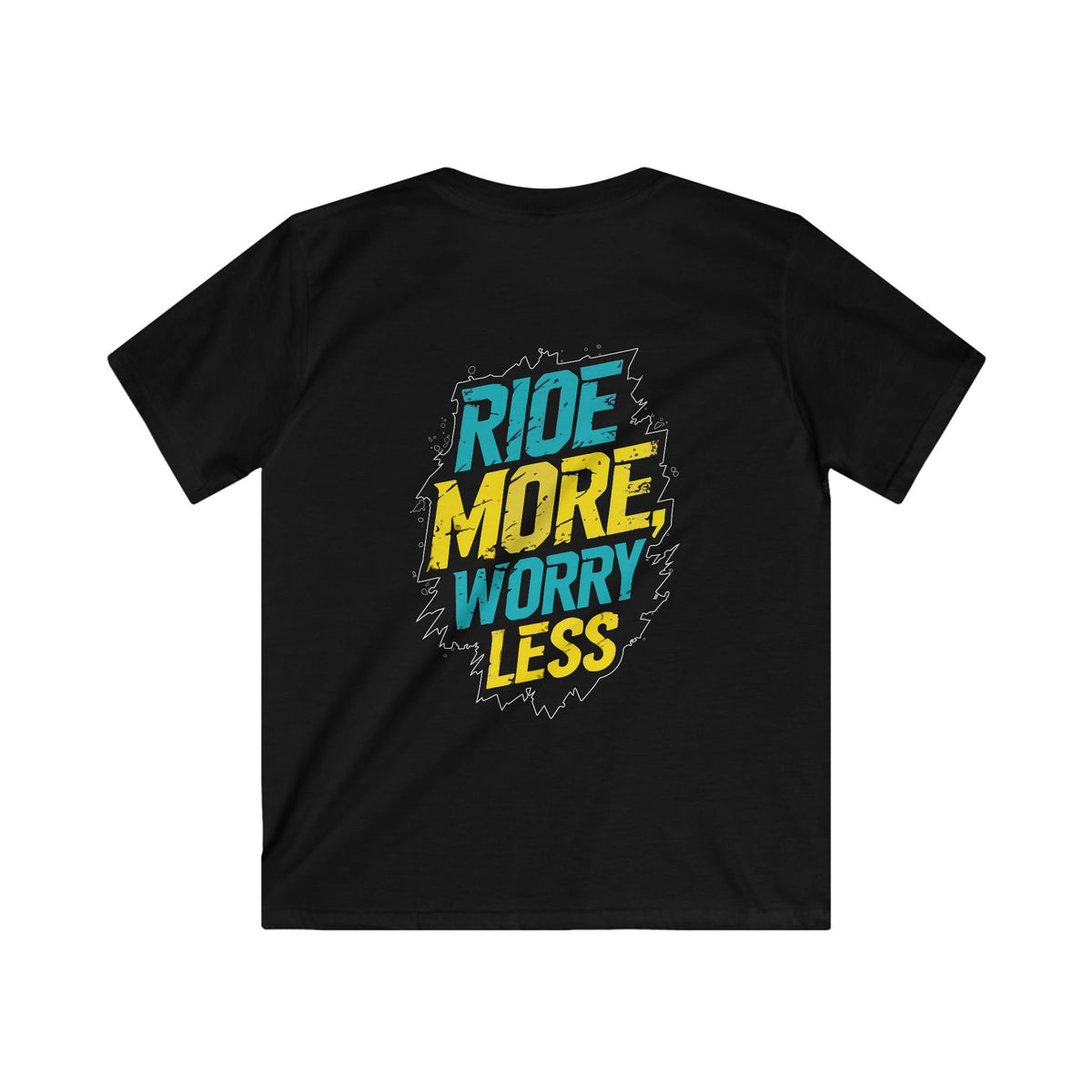 Ride More Worry Less - Youth T-Shirt