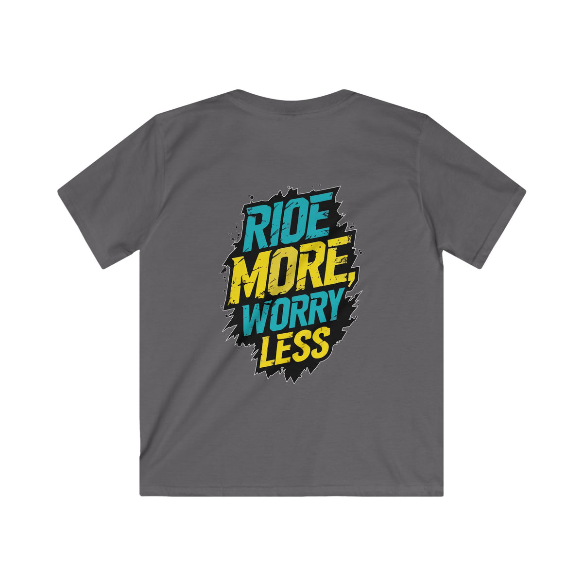 Ride More Worry Less - Youth T-Shirt