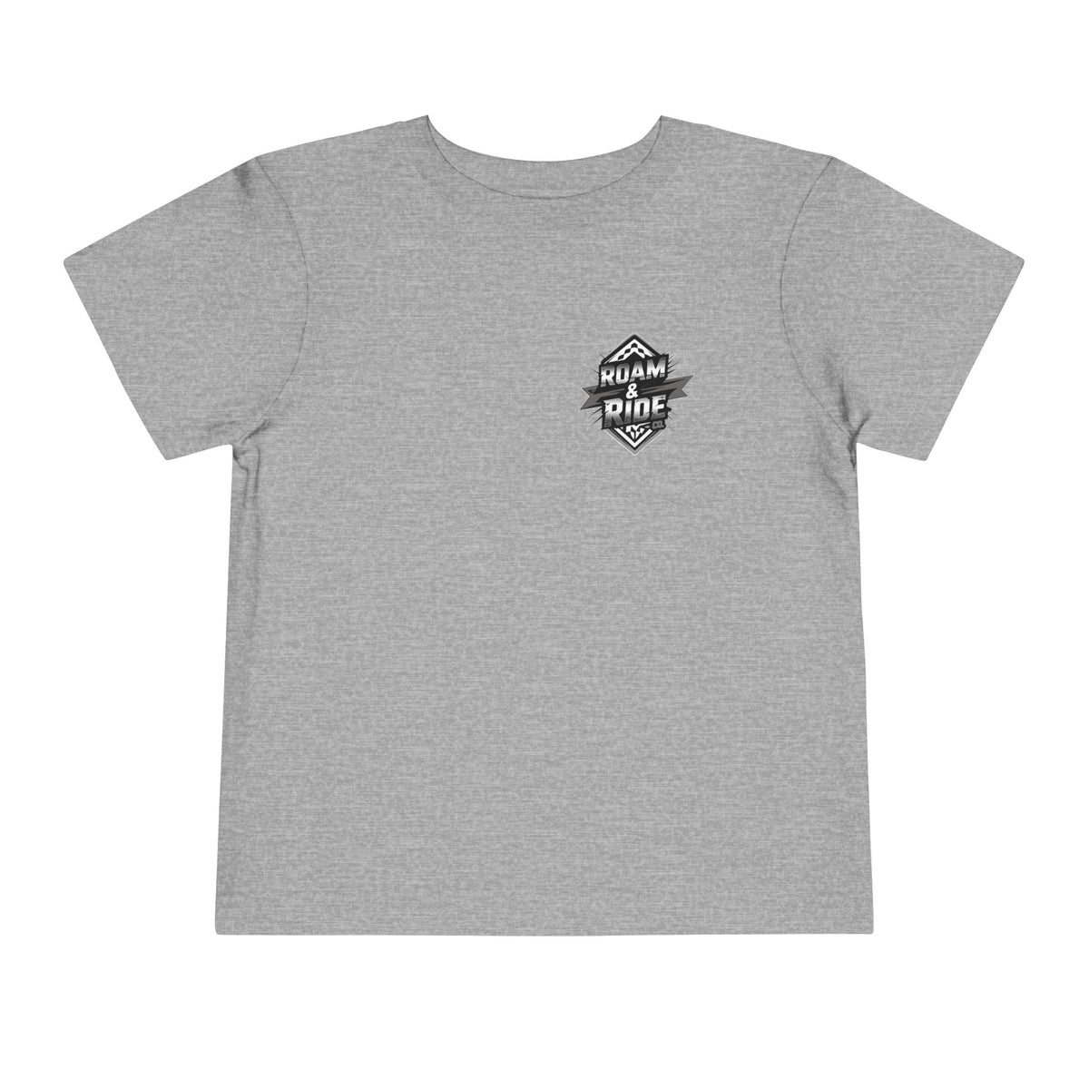 Roam & Ride Co. Grayscale Logo - Toddler T-Shirt