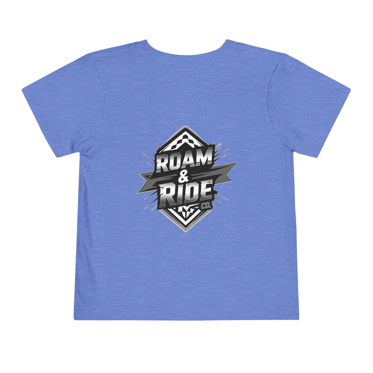 Roam & Ride Co. Grayscale Logo - Toddler T-Shirt