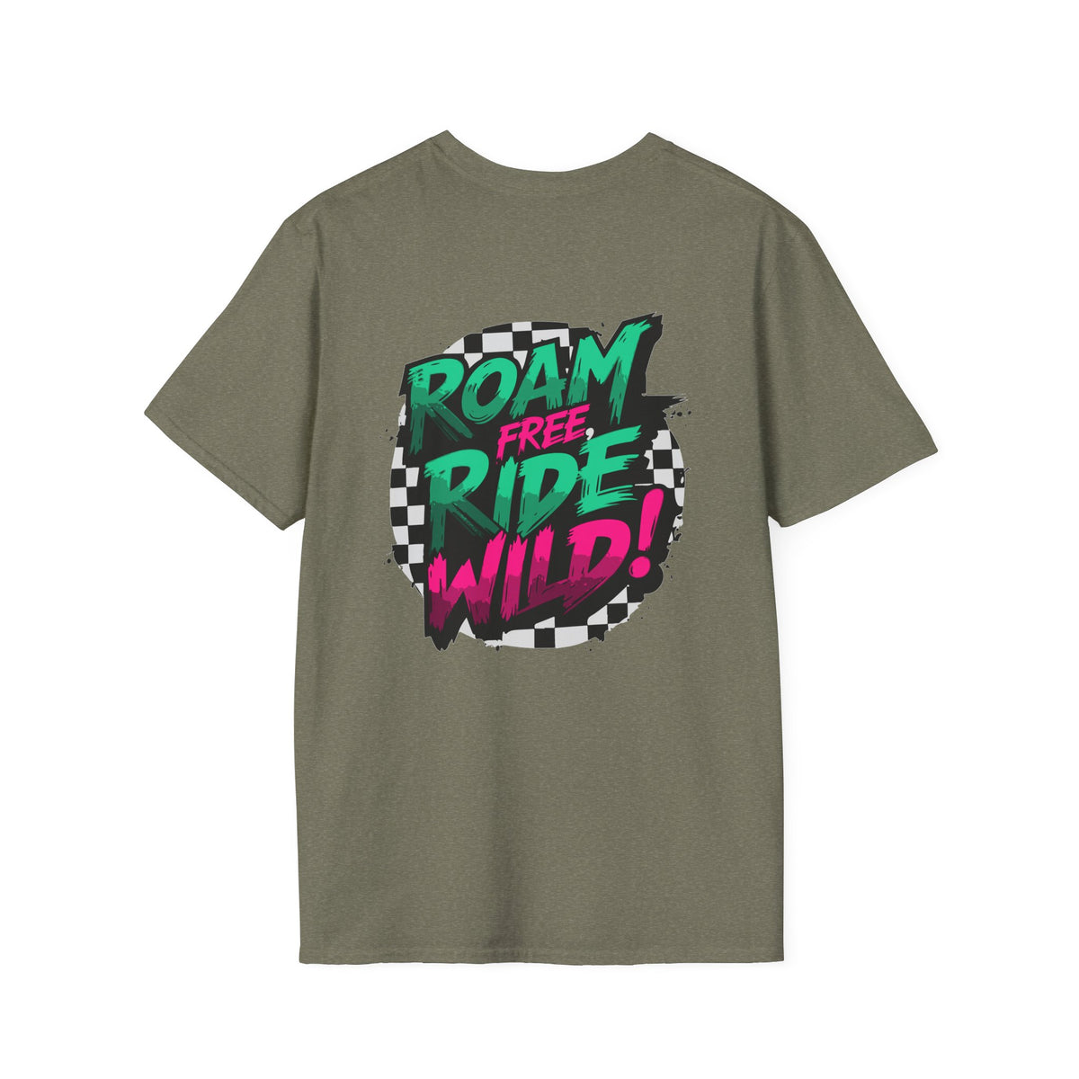 Roam Free, Ride Wild Logo - Unisex T-Shirt