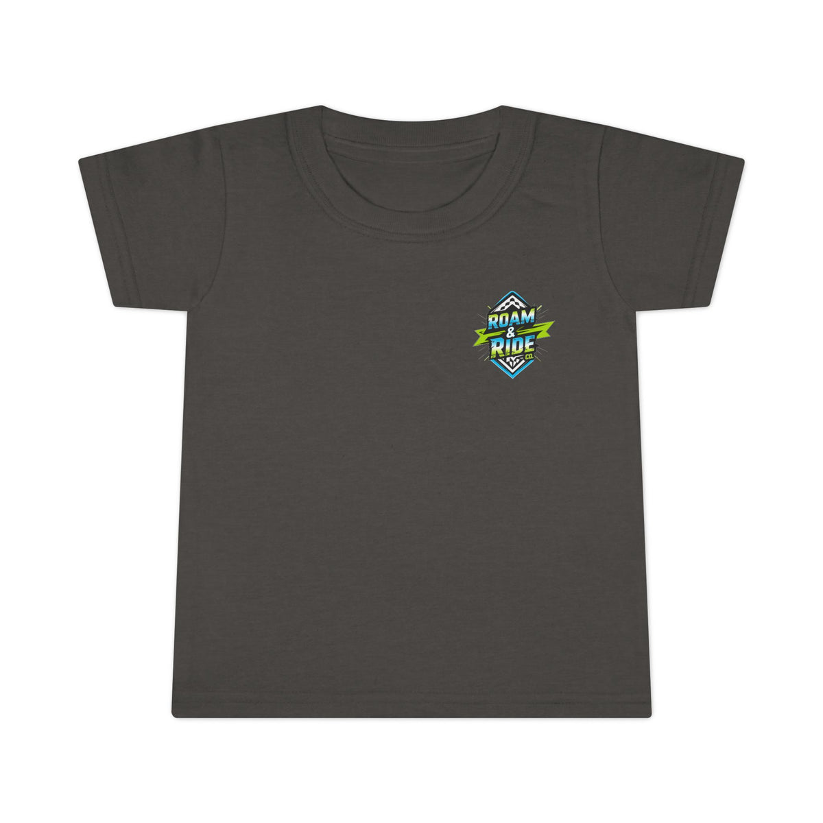 Roam & Ride Co. Blue Green Logo - Toddler T-Shirt