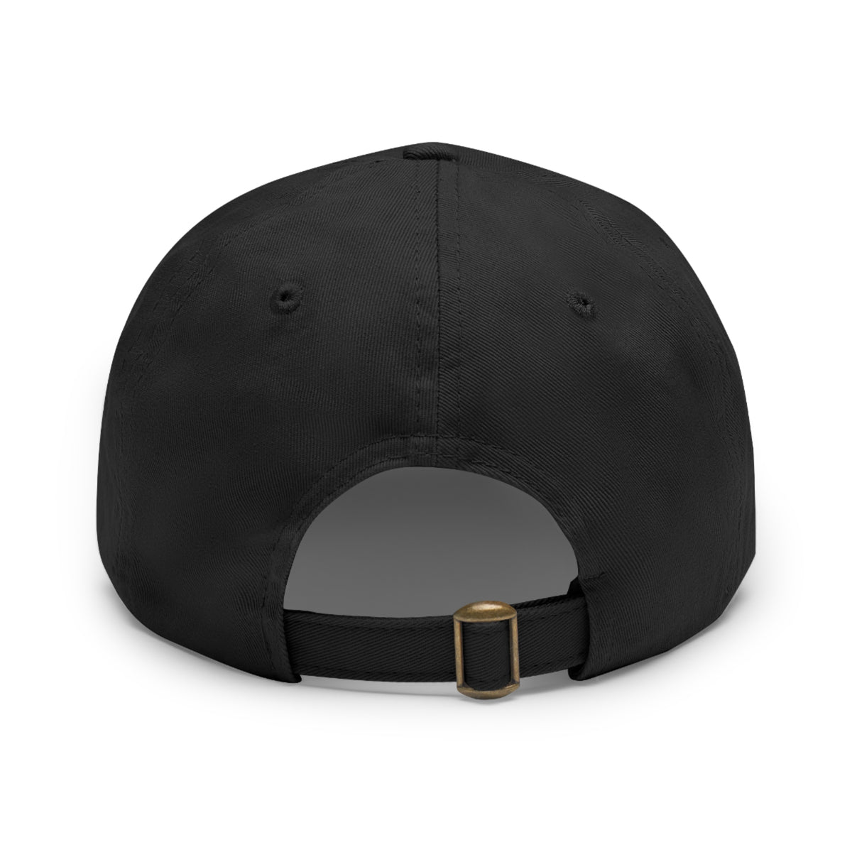 Roam & Ride Co. Grayscale Logo - Leather Patch Hat