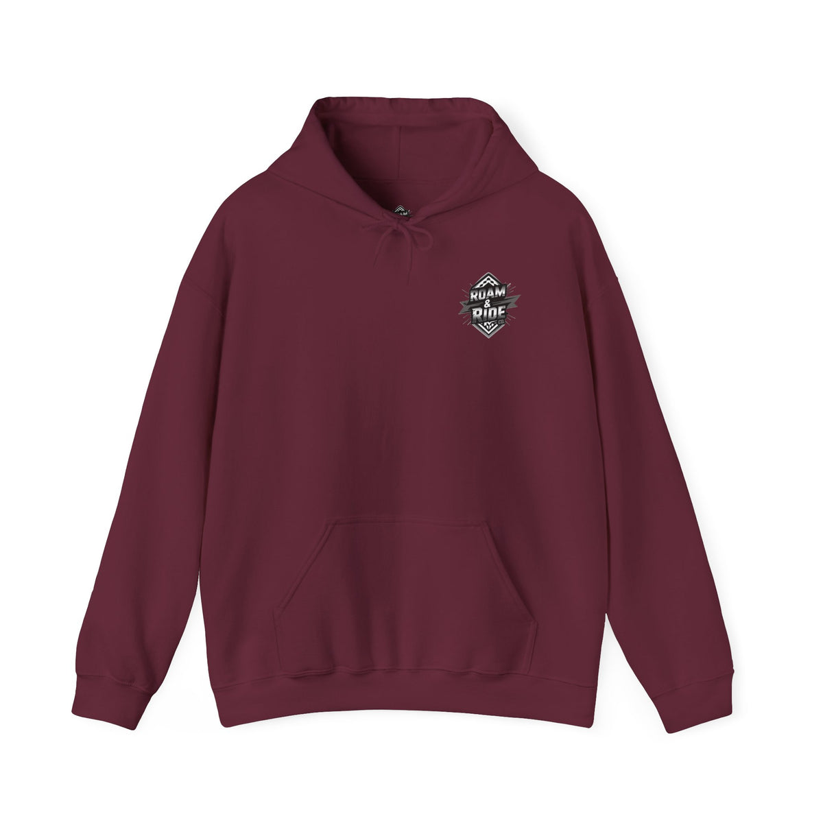 Roam & Ride Co. Grayscale Logo - Unisex Heavy Blend Hoodie