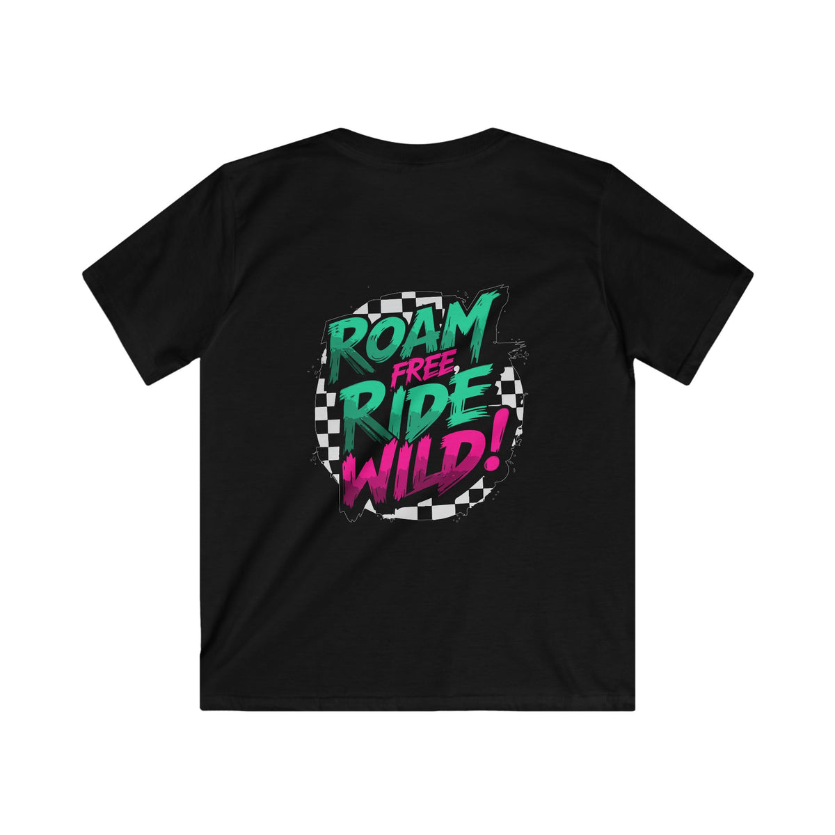 Roam Free, Ride Wild Logo - Youth T-Shirt