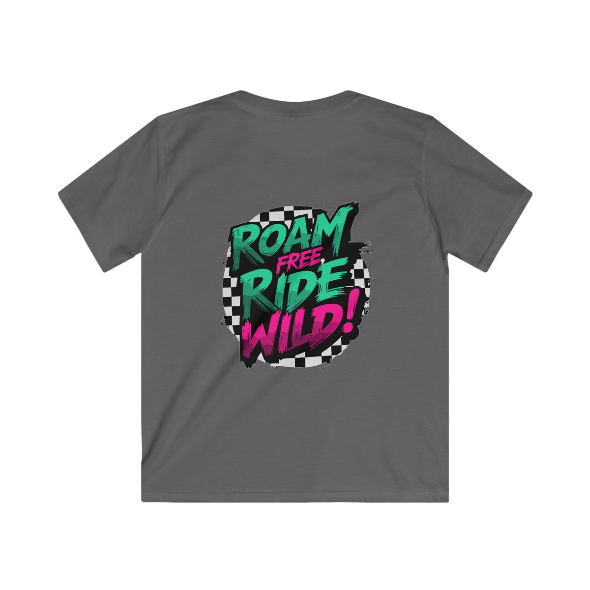 Roam Free, Ride Wild Logo - Youth T-Shirt