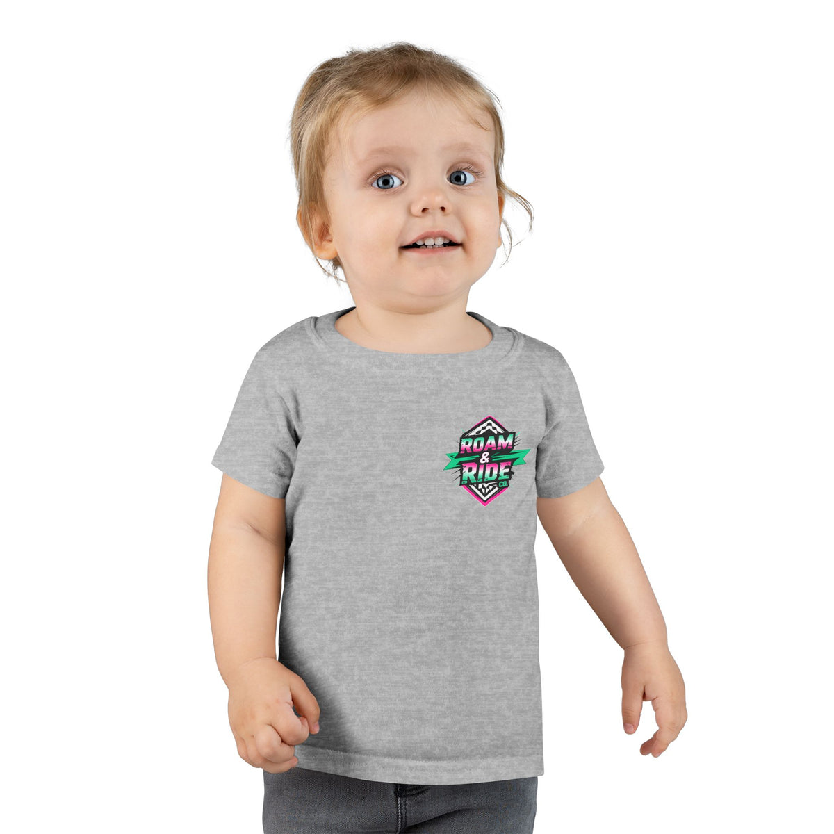 Roam Free, Ride Wild Logo - Toddler T-Shirt