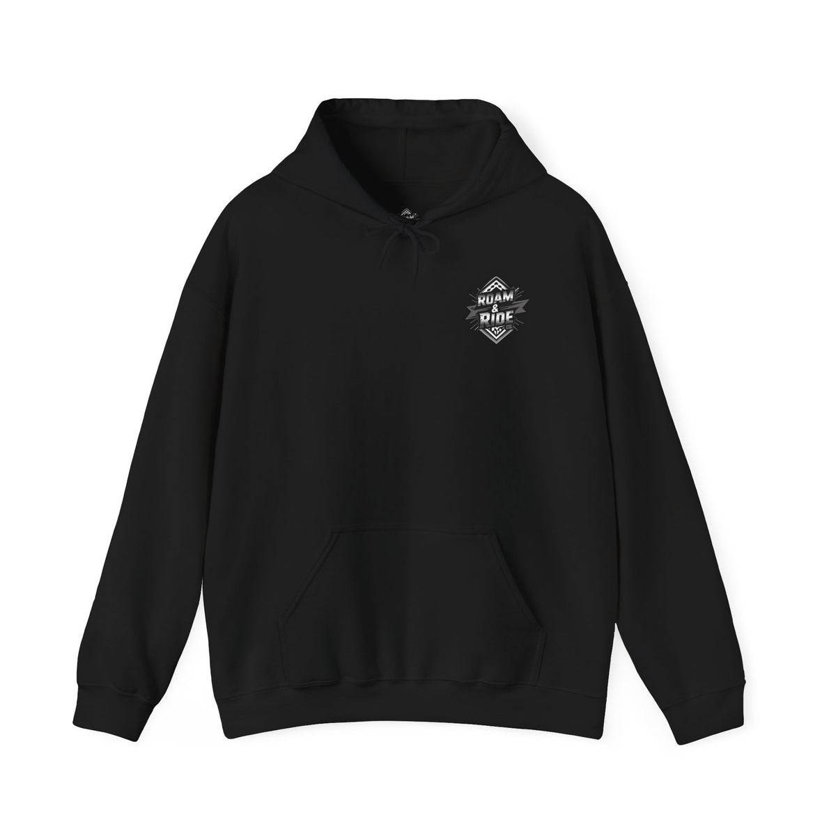 Roam & Ride Co. Grayscale Logo - Unisex Heavy Blend Hoodie