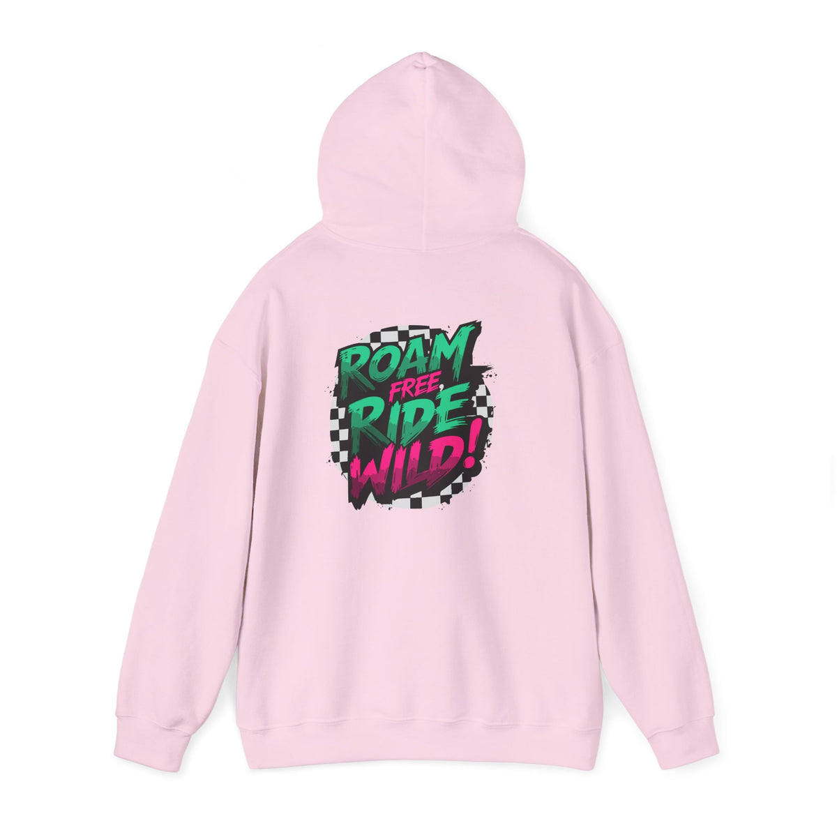 Roam Free, Ride Wild Logo - Unisex Heavy Blend Hoodie