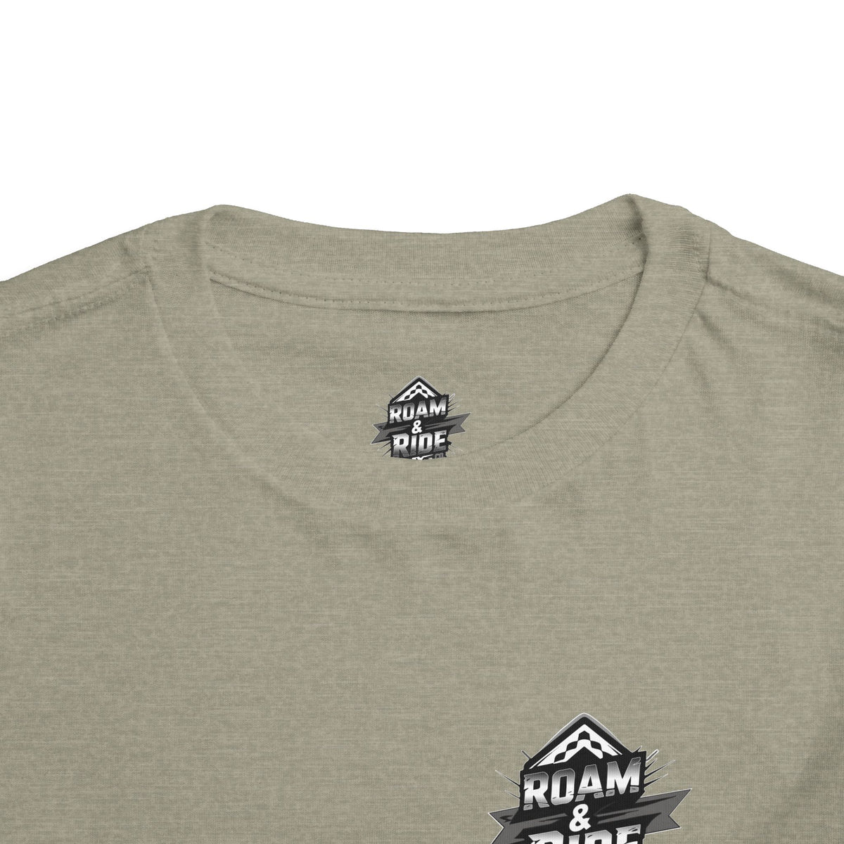 Roam & Ride Co. Grayscale Logo - Toddler T-Shirt
