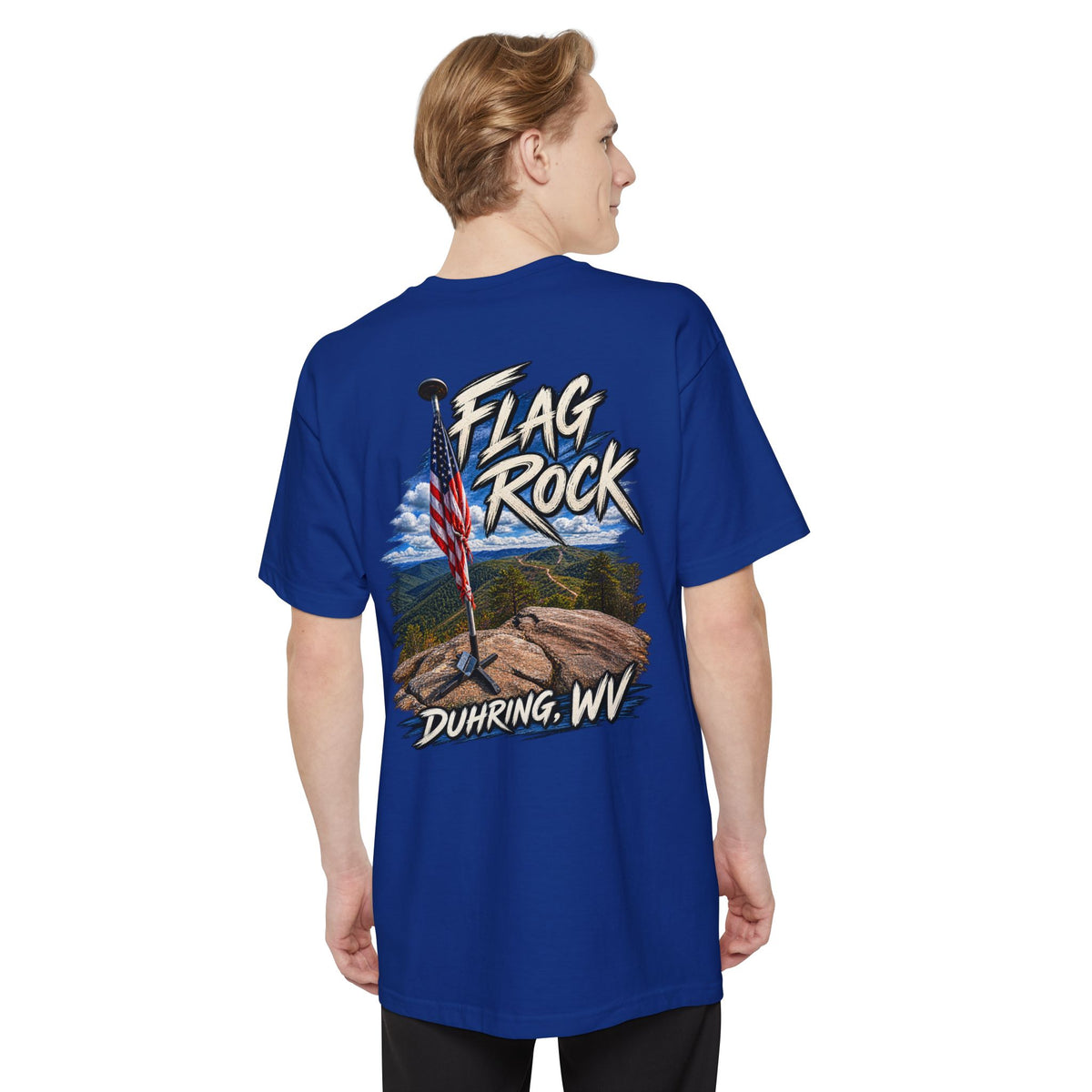 Flag Rock- Big & Tall T-Shirt