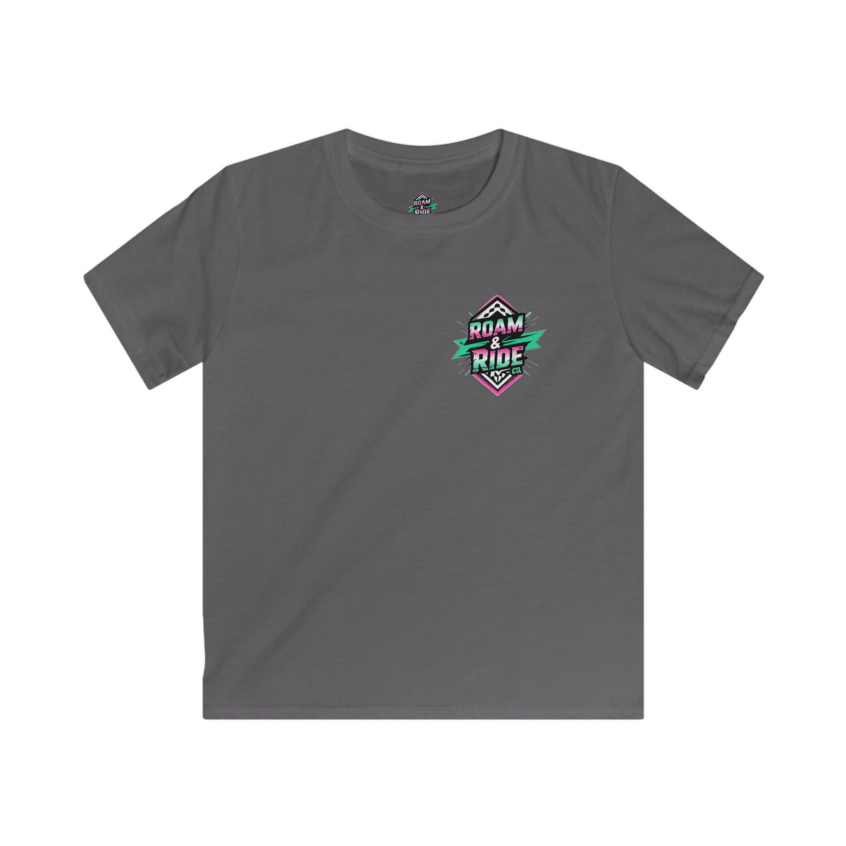 Roam Free, Ride Wild Logo - Youth T-Shirt