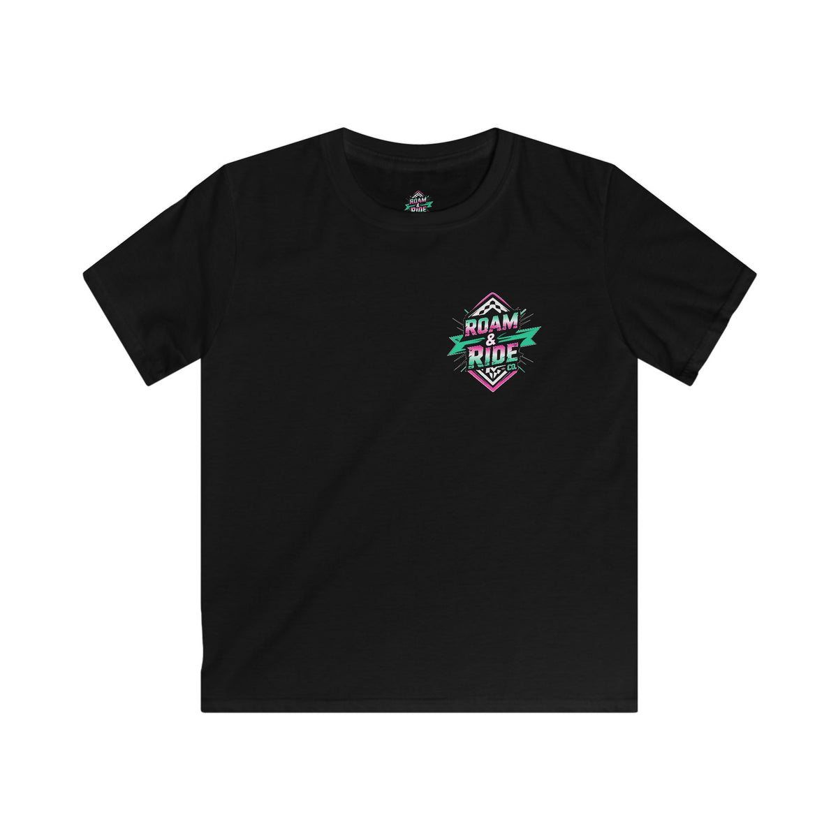 Roam Free, Ride Wild Logo - Youth T-Shirt