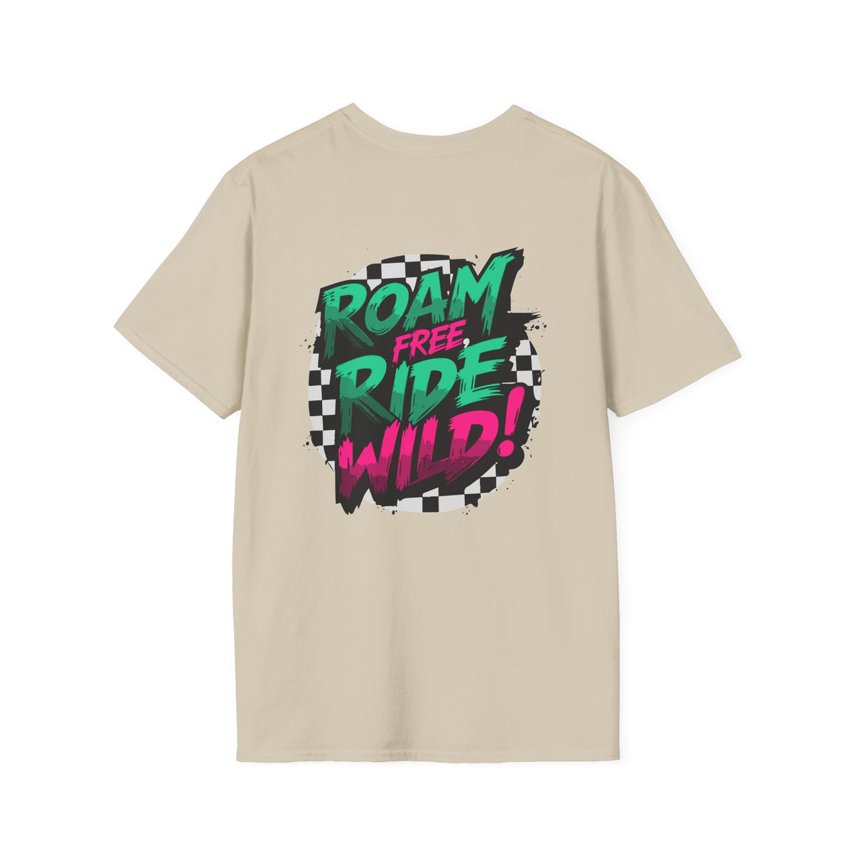 Roam Free, Ride Wild Logo - Unisex T-Shirt