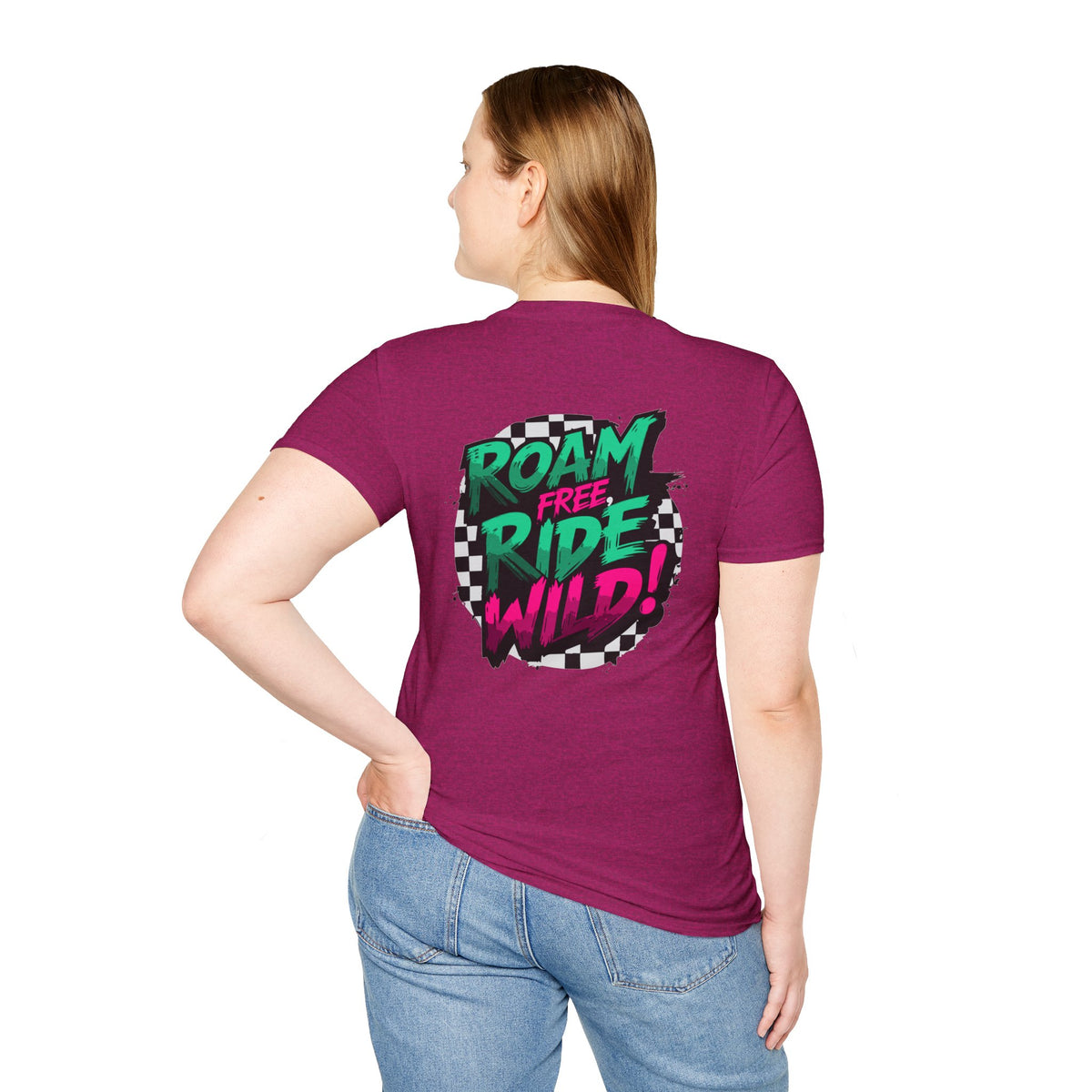 Roam Free, Ride Wild Logo - Unisex T-Shirt