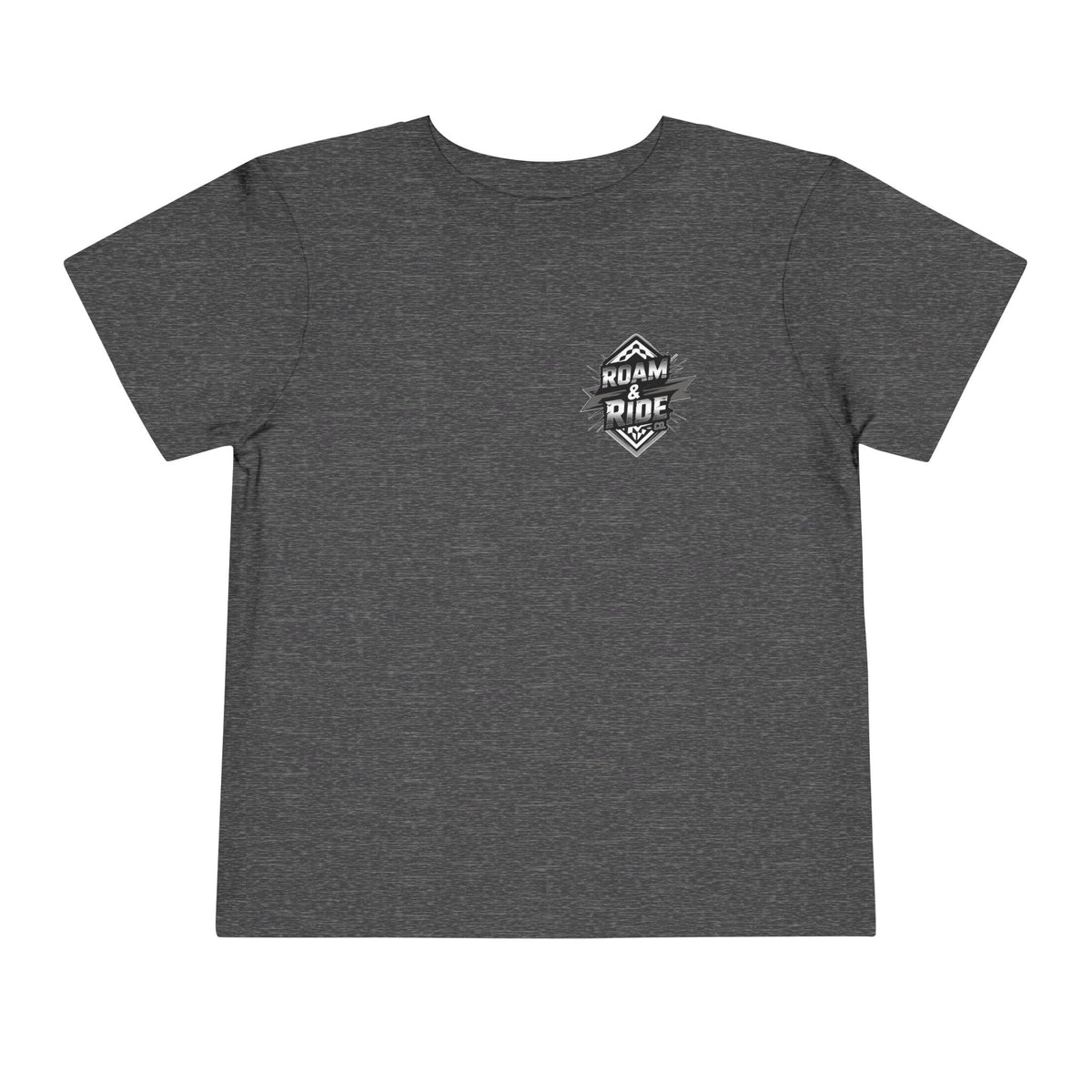 Roam & Ride Co. Grayscale Logo - Toddler T-Shirt