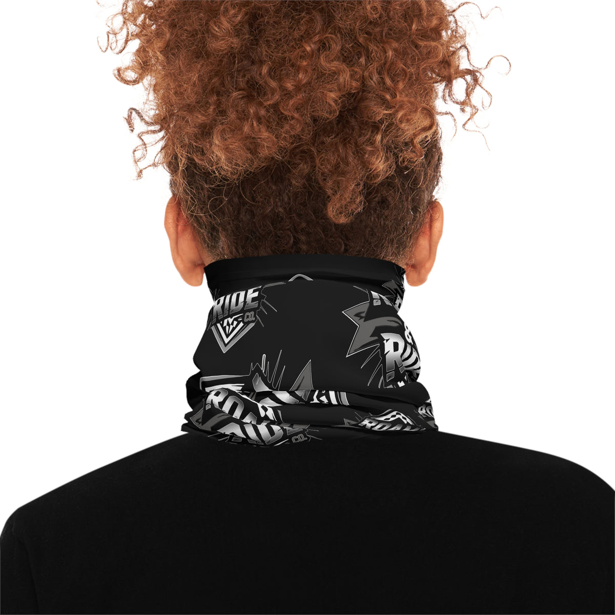 Roam & Ride Co. Grayscale Logo - Neck Gaiter