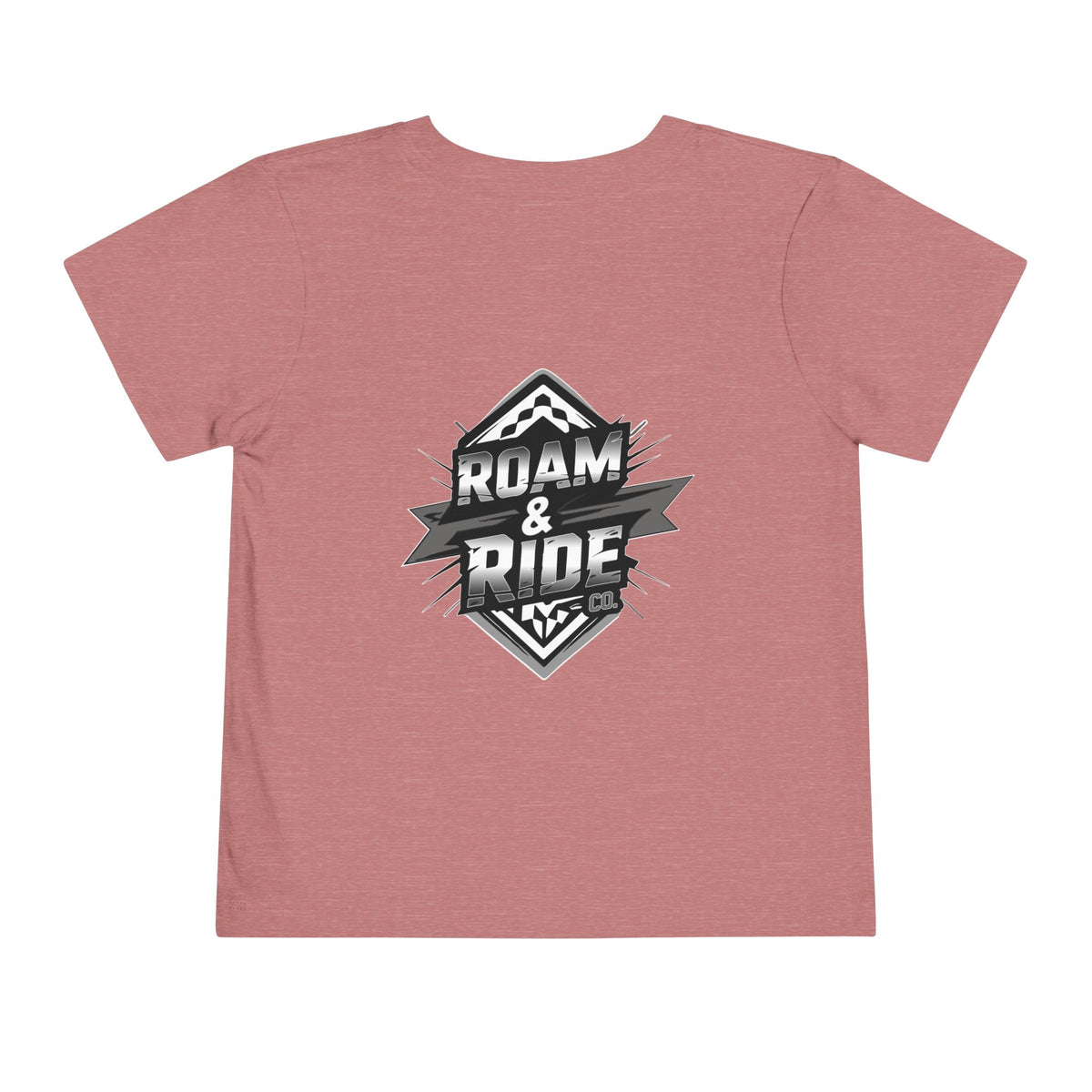 Roam & Ride Co. Grayscale Logo - Toddler T-Shirt