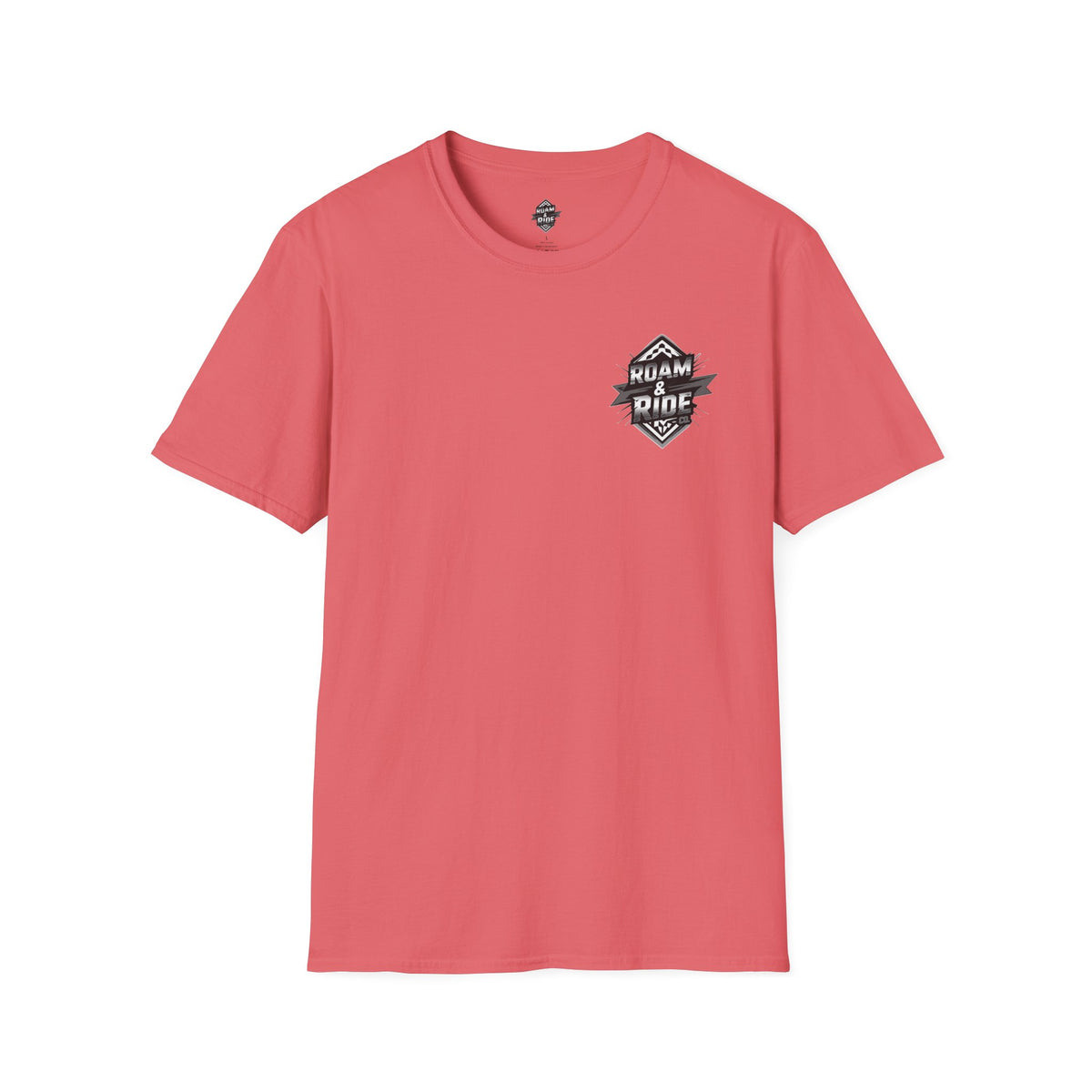 Roam & Ride Co. Grayscale Logo - Unisex T-Shirt