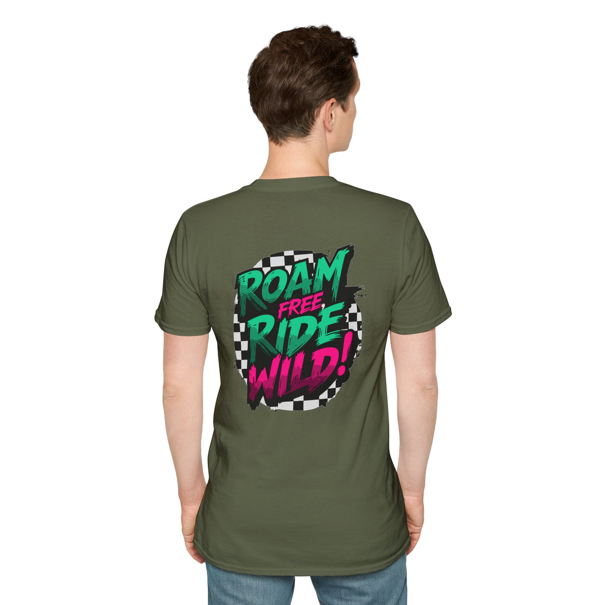 Roam Free, Ride Wild Logo - Unisex T-Shirt