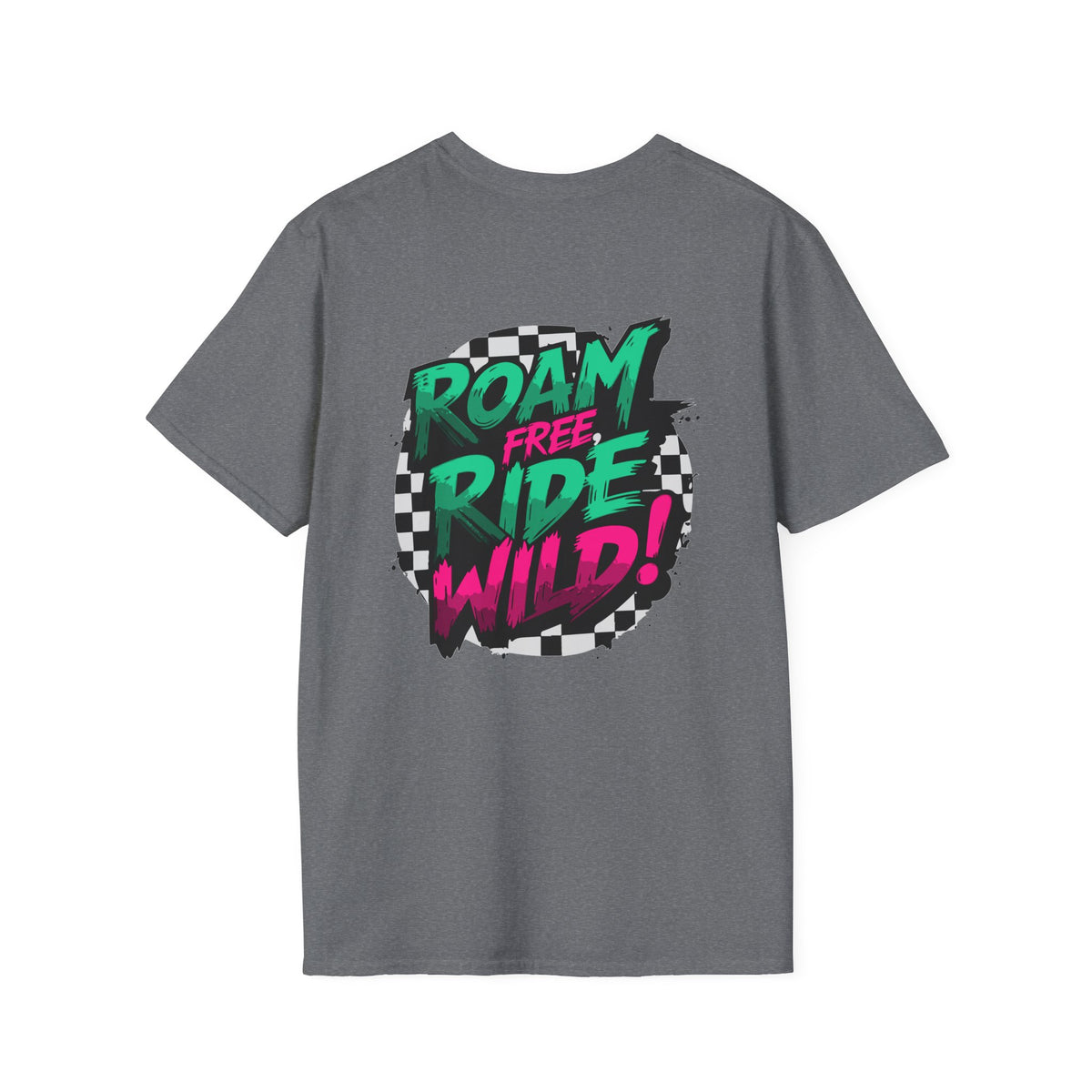 Roam Free, Ride Wild Logo - Unisex T-Shirt